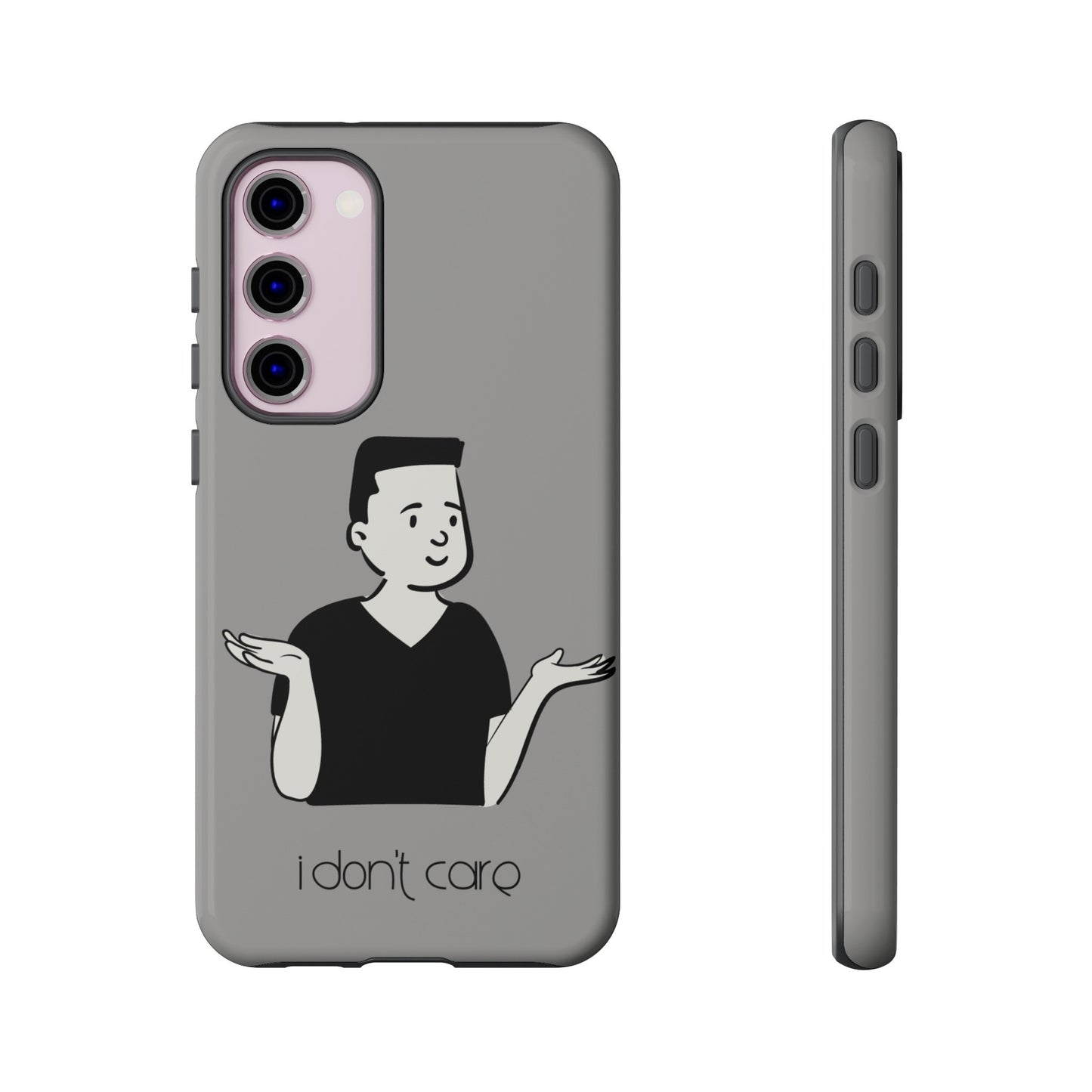 I Don't Care Wallpaper Phone Case | iPhone 15 Plus/ Pro, 14, 13, 12| Google Pixel 7, Pro, 5| Samsung Galaxy S23 All Major Phone Models