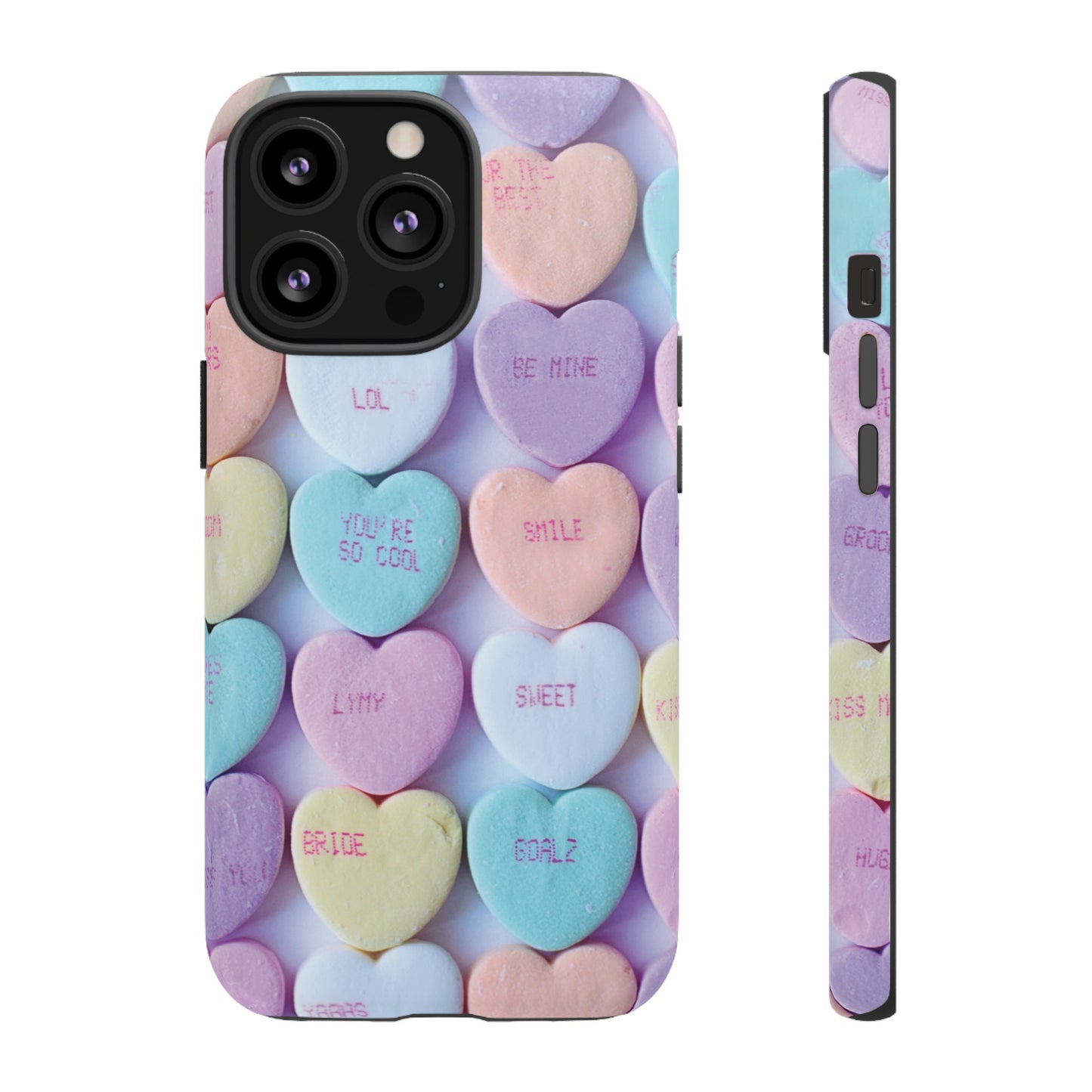 Hearts Valentine's Day Wallpaper Phone Case | iPhone 15 Plus/ Pro, 14, 13, 12| Google Pixel 7, Pro, 5| Samsung Galaxy S23 All Major Phone Models