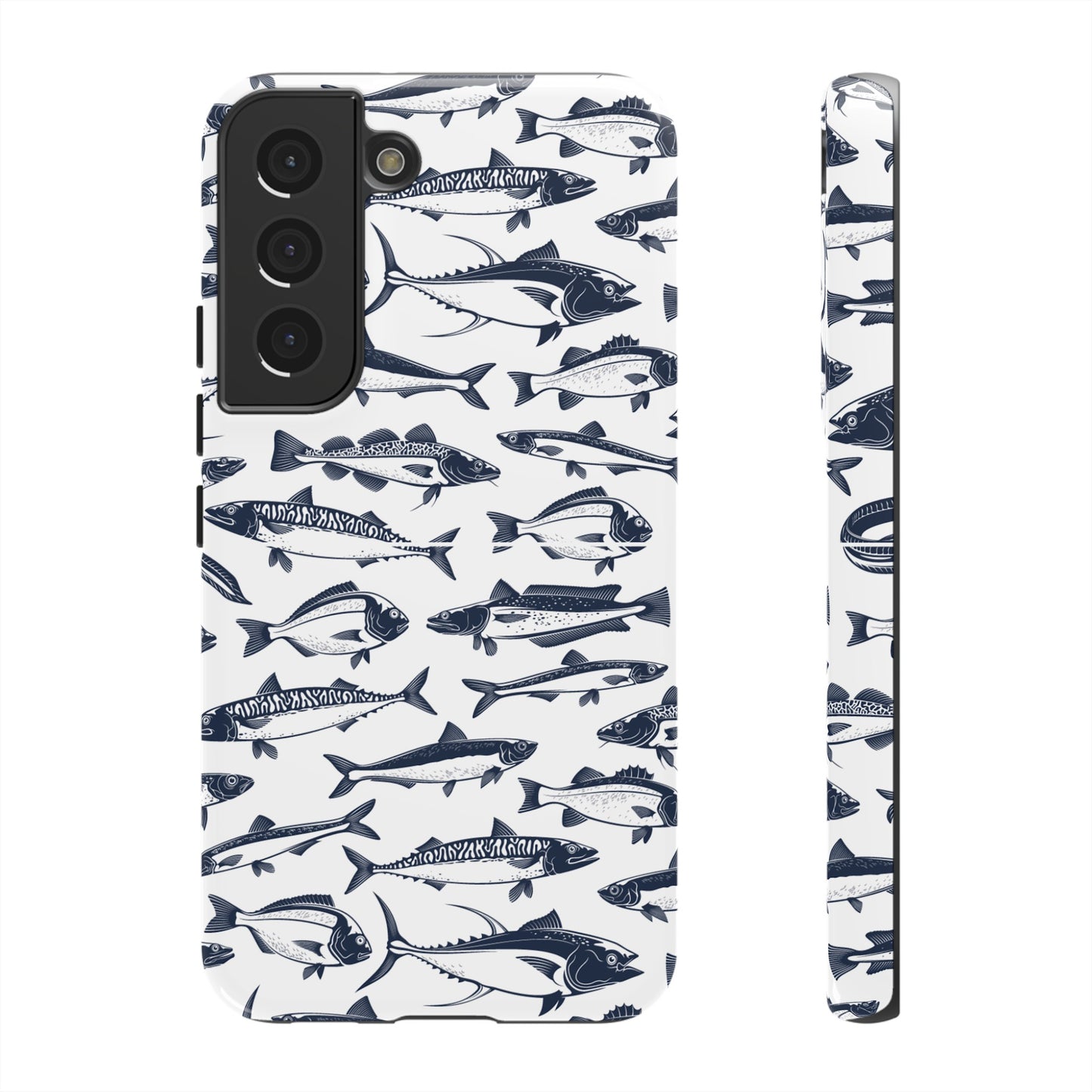 Fish Wallpaper Phone Case | iPhone 15 Plus/ Pro, 14, 13, 12| Google Pixel 7, Pro, 5| Samsung Galaxy S23 All Major Phone Models