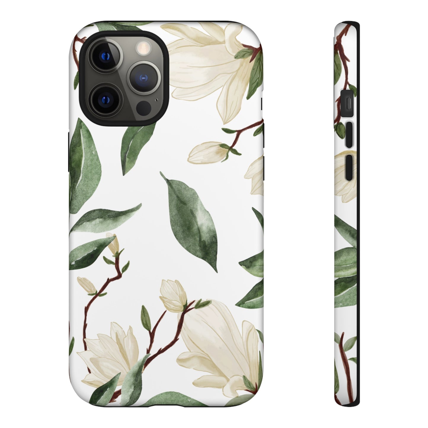 Light Floral Wallpaper Phone Case | iPhone 15 Plus/ Pro, 14, 13, 12| Google Pixel 7, Pro, 5| Samsung Galaxy S23 All Major Phone Models