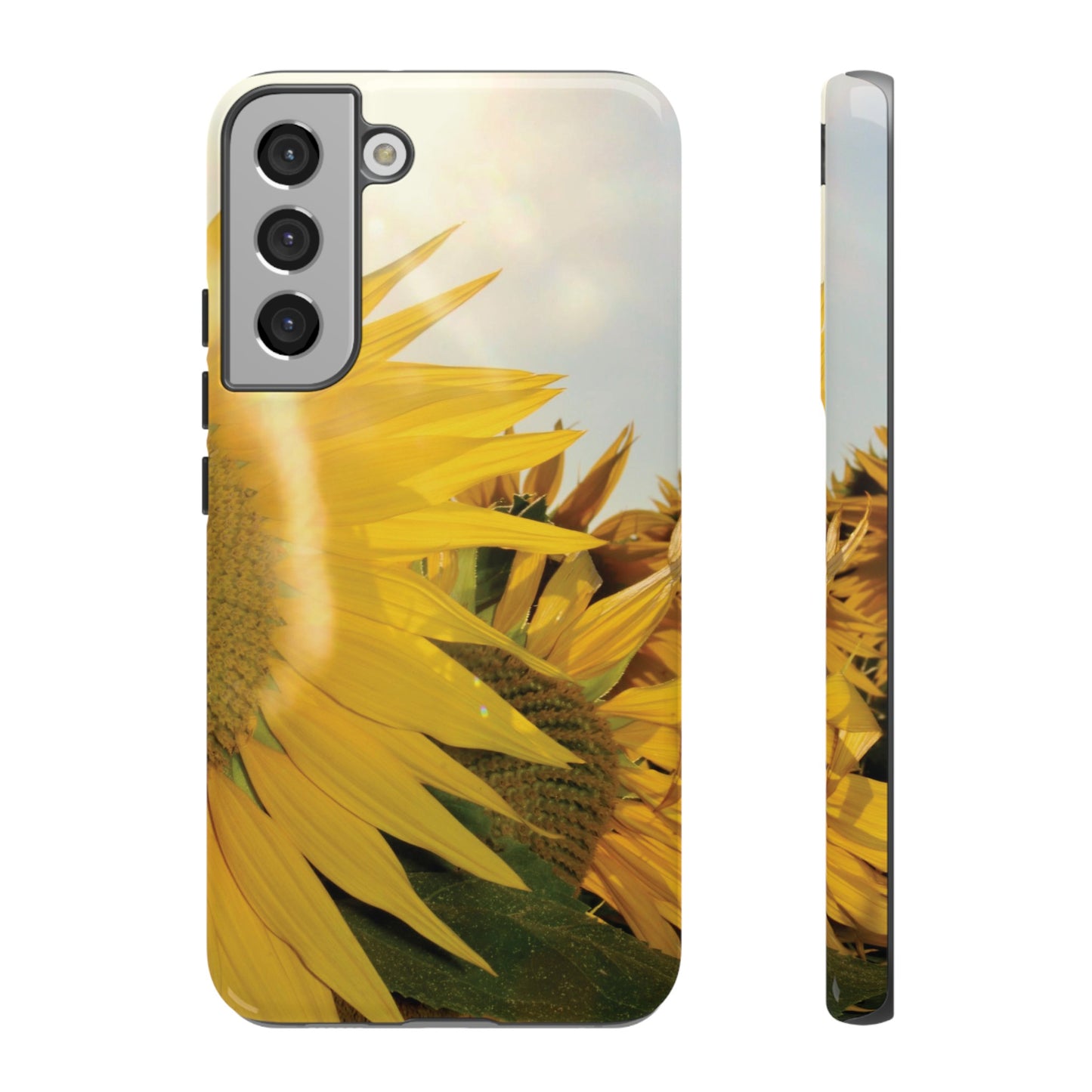 Bright Sunflower Wallpaper Phone Case | iPhone 15 Plus/ Pro, 14, 13, 12| Google Pixel 7, Pro, 5| Samsung Galaxy S23 All Major Phone Models