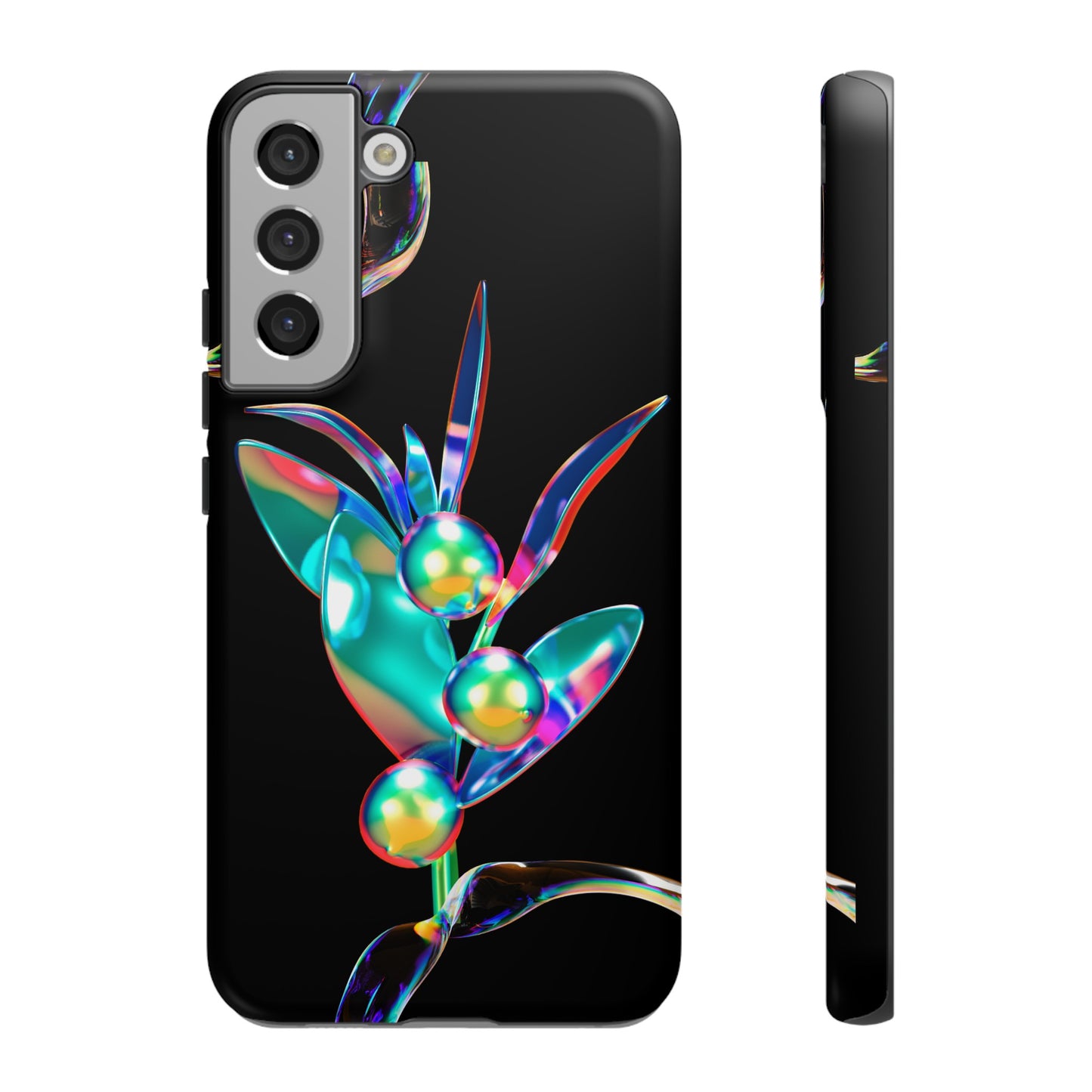 Psychedelic Flower Wallpaper Phone Case | iPhone 15 Plus/ Pro, 14, 13, 12| Google Pixel 7, Pro, 5| Samsung Galaxy S23 All Major Phone Models