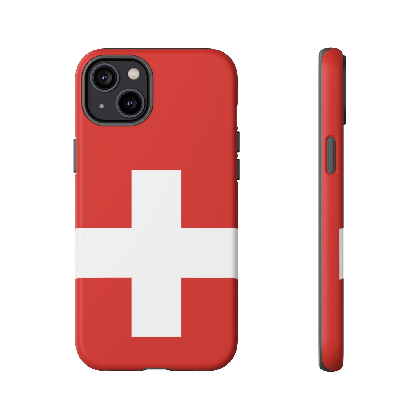 Switzerland Flag Phone Case | iPhone 15 Plus/ Pro, 14, 13, 12| Google Pixel 7, Pro, 5| Samsung Galaxy S23 All Major Phone Models