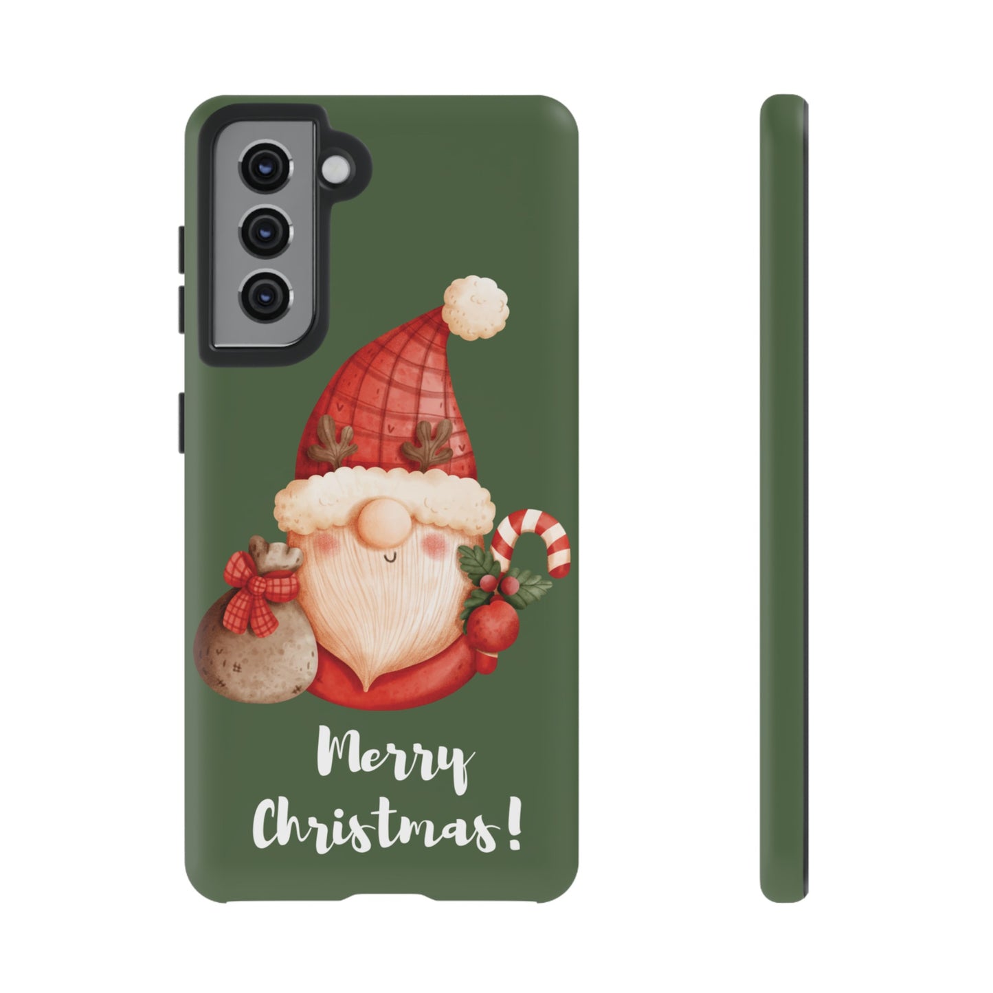 Cute Merry Christmas Wallpaper Phone Case | iPhone 15 Plus/ Pro, 14, 13, 12| Google Pixel 7, Pro, 5| Samsung Galaxy S23 All Major Phone Models