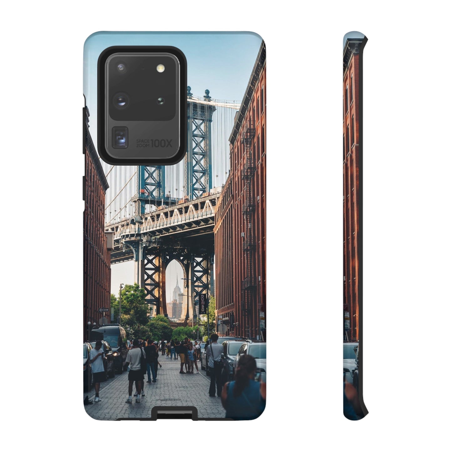 Stunning Brooklyn Bridge Wallpaper Phone Case | iPhone 15 Plus/ Pro, 14, 13, 12| Google Pixel 7, Pro, 5| Samsung Galaxy S23 All Major Phone Models