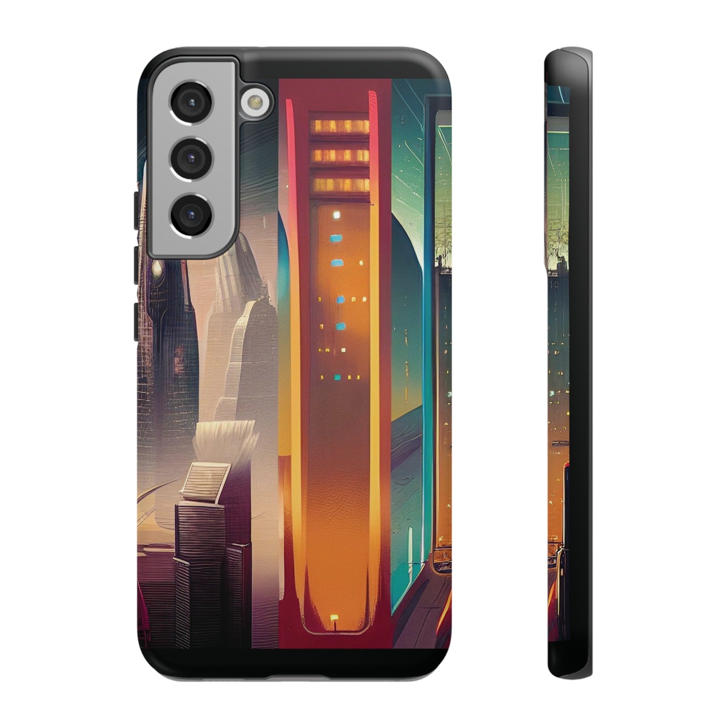 Sci-Fi  Buildings Wallpaper Phone Case | iPhone 15 Plus/ Pro, 14, 13, 12| Google Pixel 7, Pro, 5| Samsung Galaxy S23 All Major Phone Models