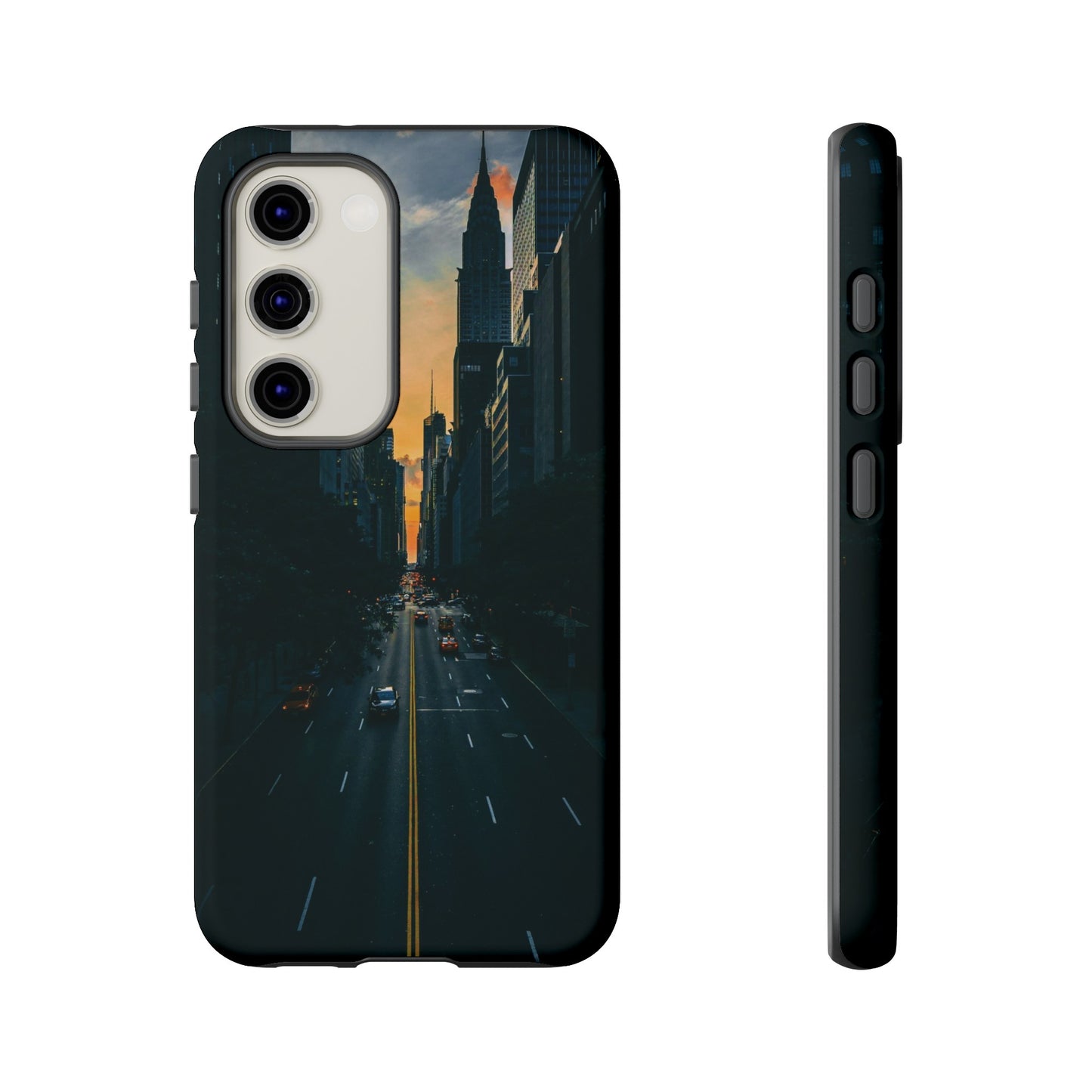 City Sunset Wallpaper Phone Case | iPhone 15 Plus/ Pro, 14, 13, 12| Google Pixel 7, Pro, 5| Samsung Galaxy S23 All Major Phone Models