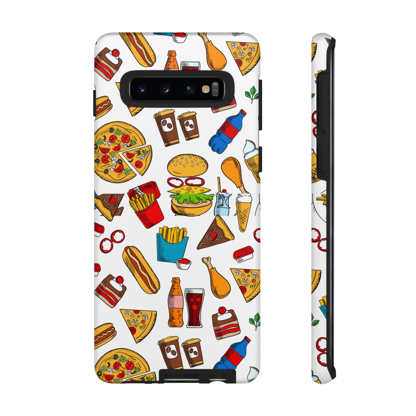 Fast Food Wallpaper Phone Case | iPhone 15 Plus/ Pro, 14, 13, 12| Google Pixel 7, Pro, 5| Samsung Galaxy S23 All Major Phone Models