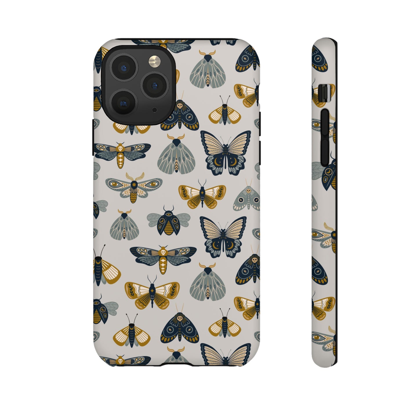 Butterfly and Moth Wallpaper Phone Case | iPhone 15 Plus/ Pro, 14, 13, 12| Google Pixel 7, Pro, 5| Samsung Galaxy S23 All Major Phone Models