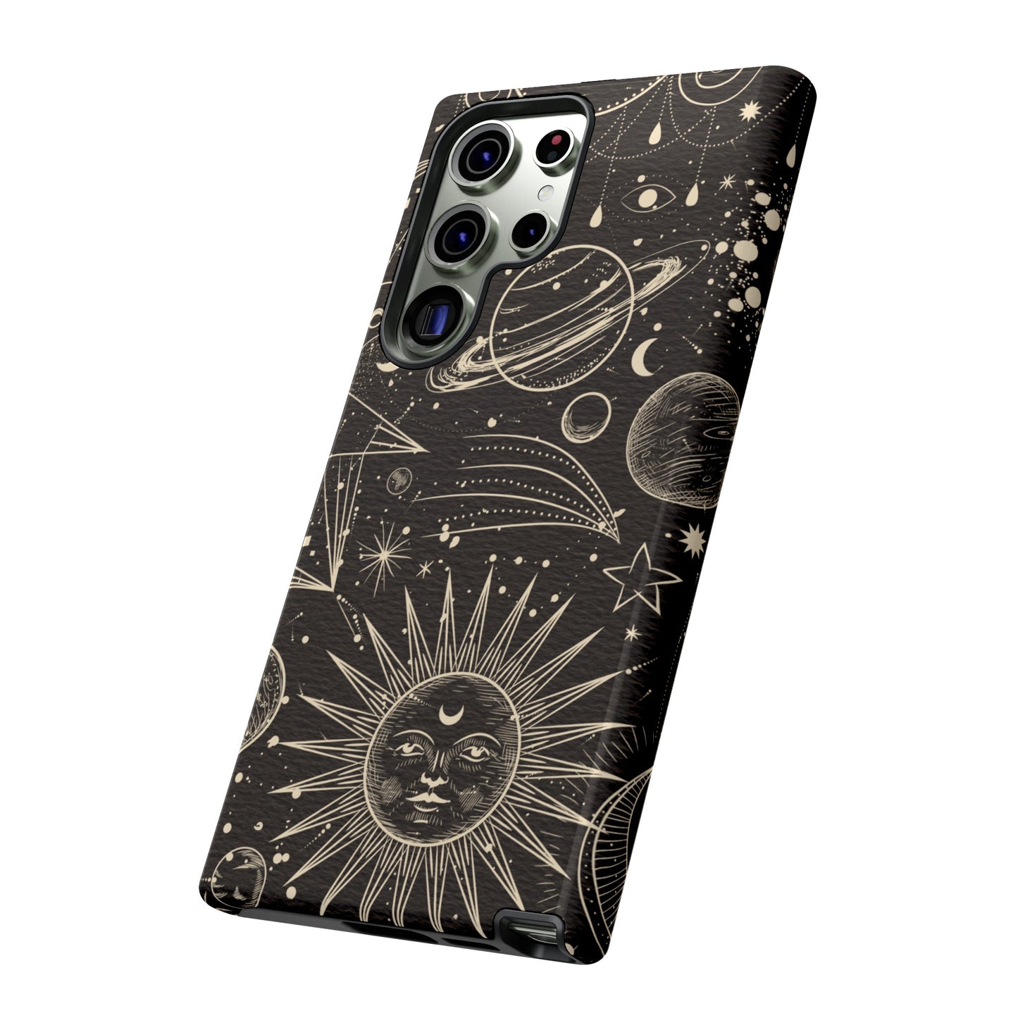 Golden Universe Wallpaper Phone Case | iPhone 15 Plus/ Pro, 14, 13, 12| Google Pixel 7, Pro, 5| Samsung Galaxy S23 All Major Phone Models