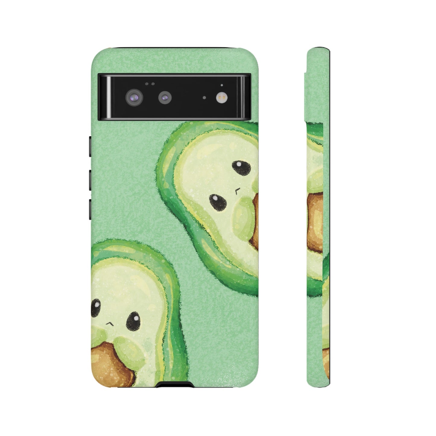 Avocado Friends Wallpaper Phone Case | iPhone 15 Plus/ Pro, 14, 13, 12| Google Pixel 7, Pro, 5| Samsung Galaxy S23 All Major Phone Models