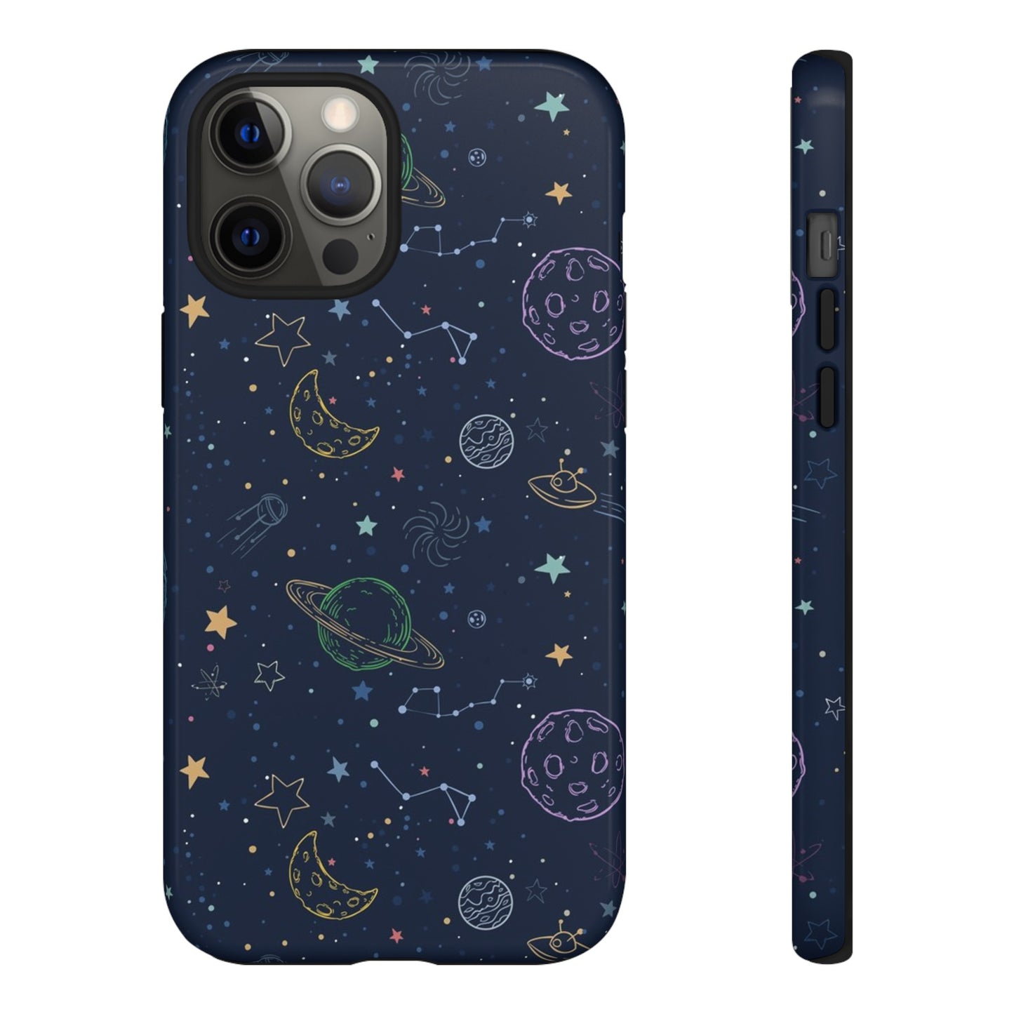 Space Galaxy Wallpaper Phone Case | iPhone 15 Plus/ Pro, 14, 13, 12| Google Pixel 7, Pro, 5| Samsung Galaxy S23 All Major Phone Models