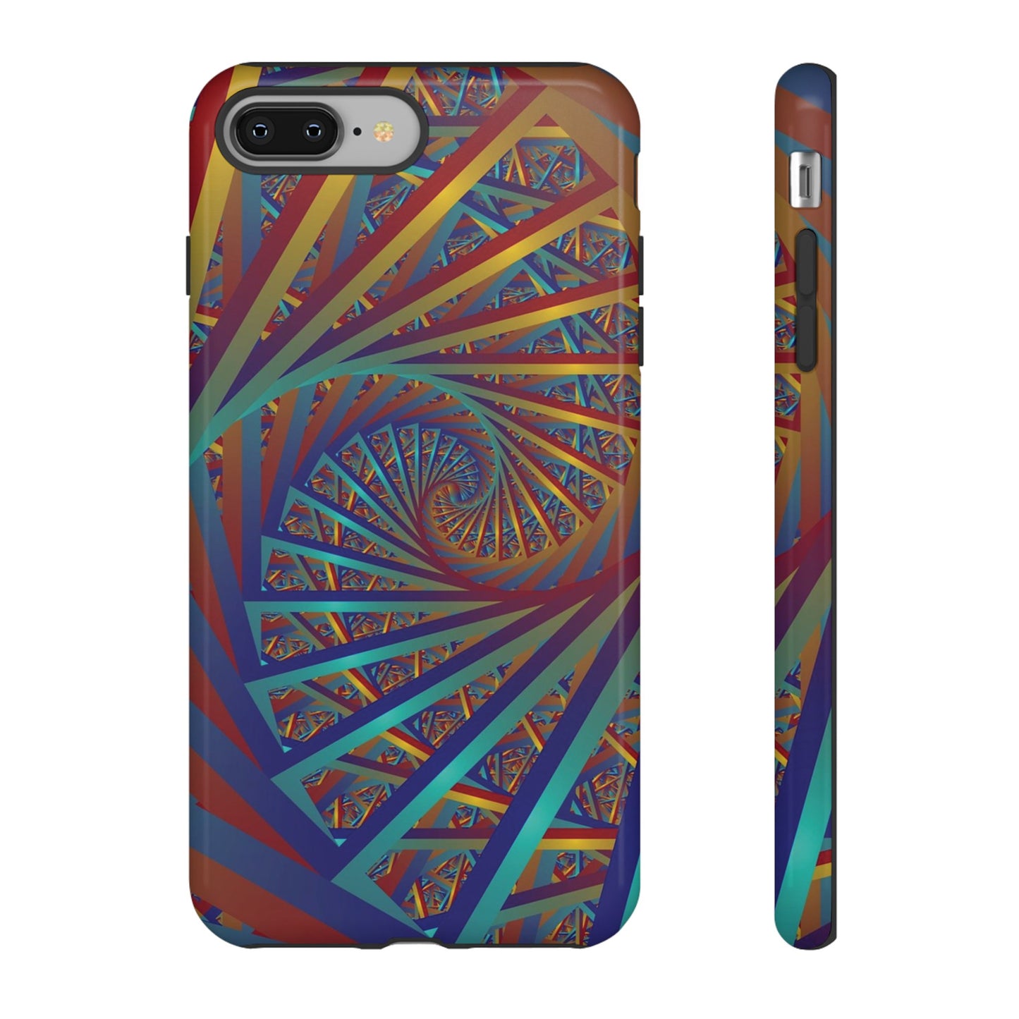 Colourful Spiral Wallpaper Phone Case | iPhone 15 Plus/ Pro, 14, 13, 12| Google Pixel 7, Pro, 5| Samsung Galaxy S23 All Major Phone Models