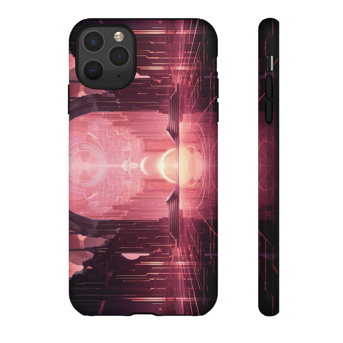 Sci-Fi Hall Wallpaper Phone Case | iPhone 15 Plus/ Pro, 14, 13, 12| Google Pixel 7, Pro, 5| Samsung Galaxy S23 All Major Phone Models