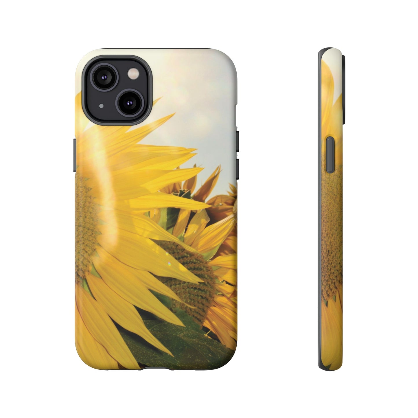 Bright Sunflower Wallpaper Phone Case | iPhone 15 Plus/ Pro, 14, 13, 12| Google Pixel 7, Pro, 5| Samsung Galaxy S23 All Major Phone Models