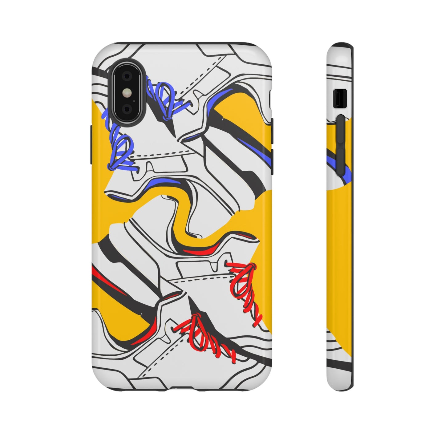 Sneakers Wallpaper Phone Case | iPhone 15 Plus/ Pro, 14, 13, 12| Google Pixel 7, Pro, 5| Samsung Galaxy S23 All Major Phone Models