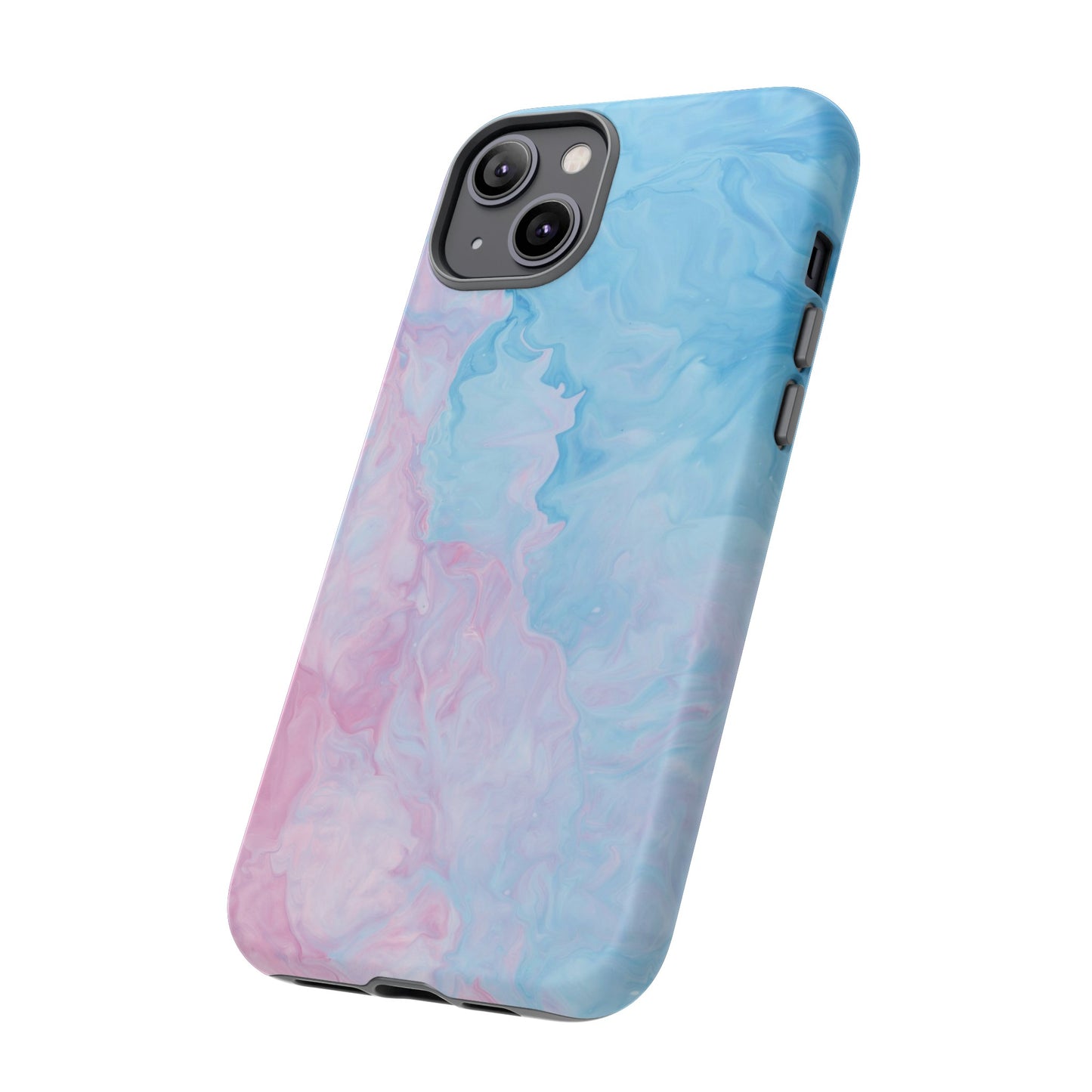 Splash of Blue & Pink Wallpaper Phone Case |iPhone 15 Plus/ Pro, 14, 13, 12|Google Pixel 7, Pro, 5|Samsung Galaxy S23 All Major Phone Models