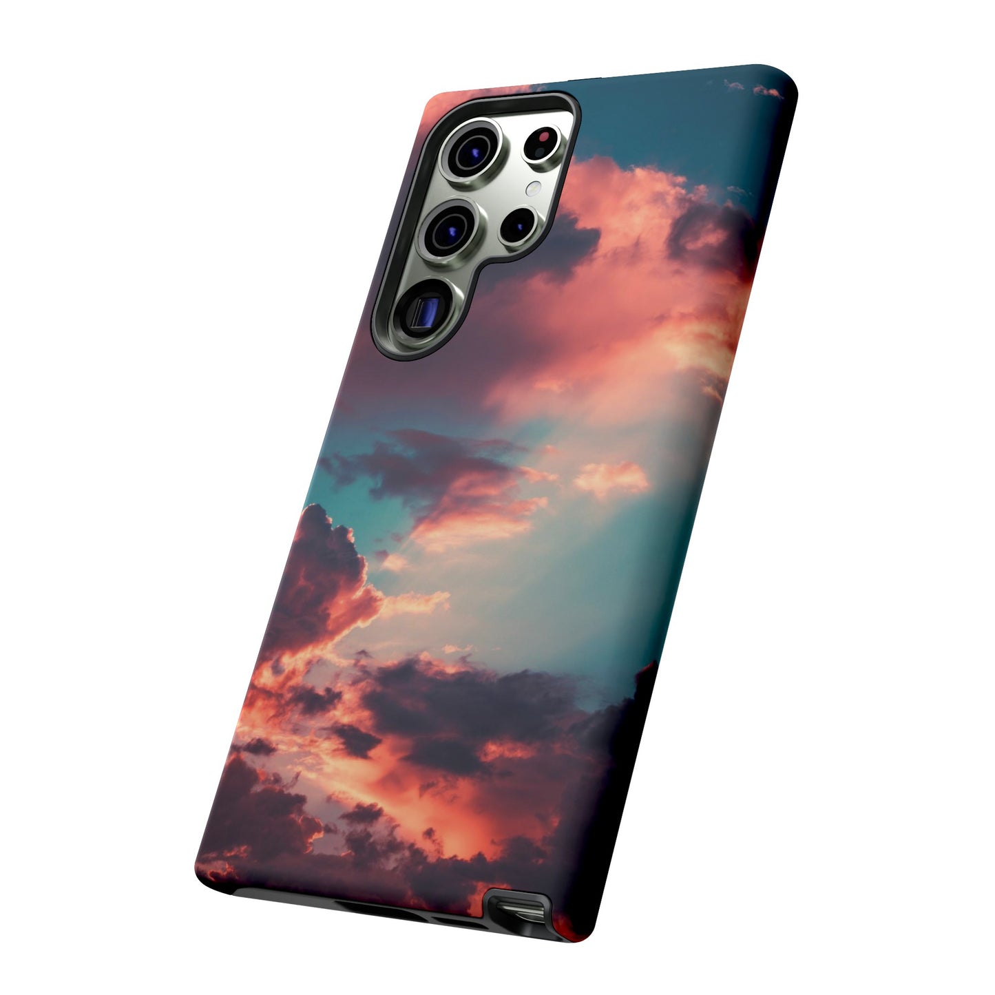 Violet Sky Wallpaper Phone Case | iPhone 15 Plus/ Pro, 14, 13, 12| Google Pixel 7, Pro, 5| Samsung Galaxy S23 All Major Phone Models