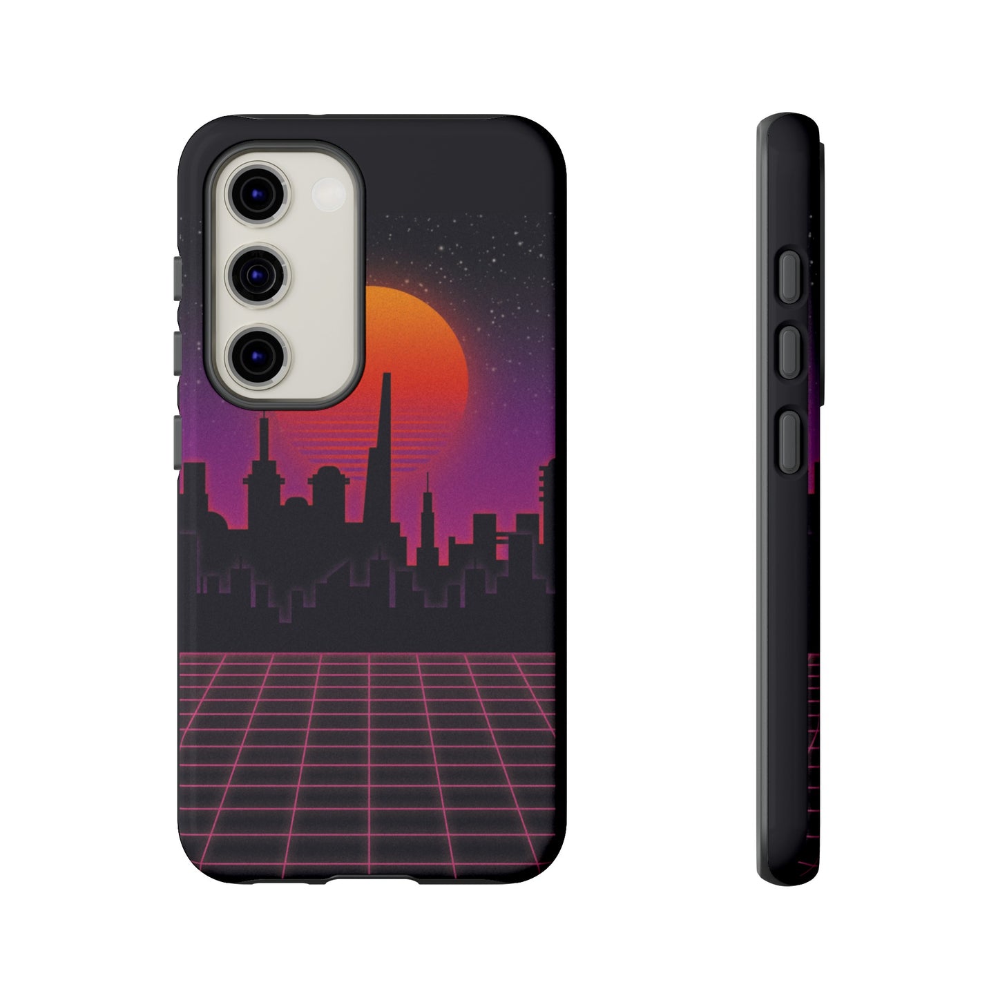 Retro City Phone Case | iPhone 15 Plus/ Pro, 14, 13, 12| Google Pixel 7, Pro, 5| Samsung Galaxy S23 All Major Phone Models