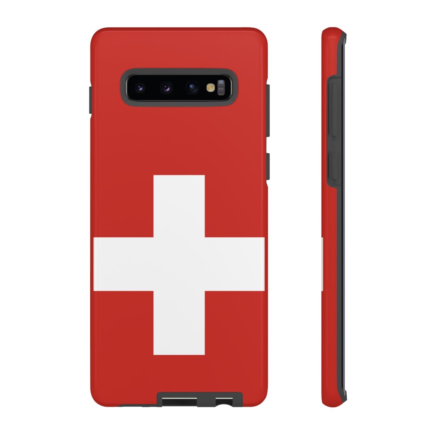 Switzerland Flag Phone Case | iPhone 15 Plus/ Pro, 14, 13, 12| Google Pixel 7, Pro, 5| Samsung Galaxy S23 All Major Phone Models