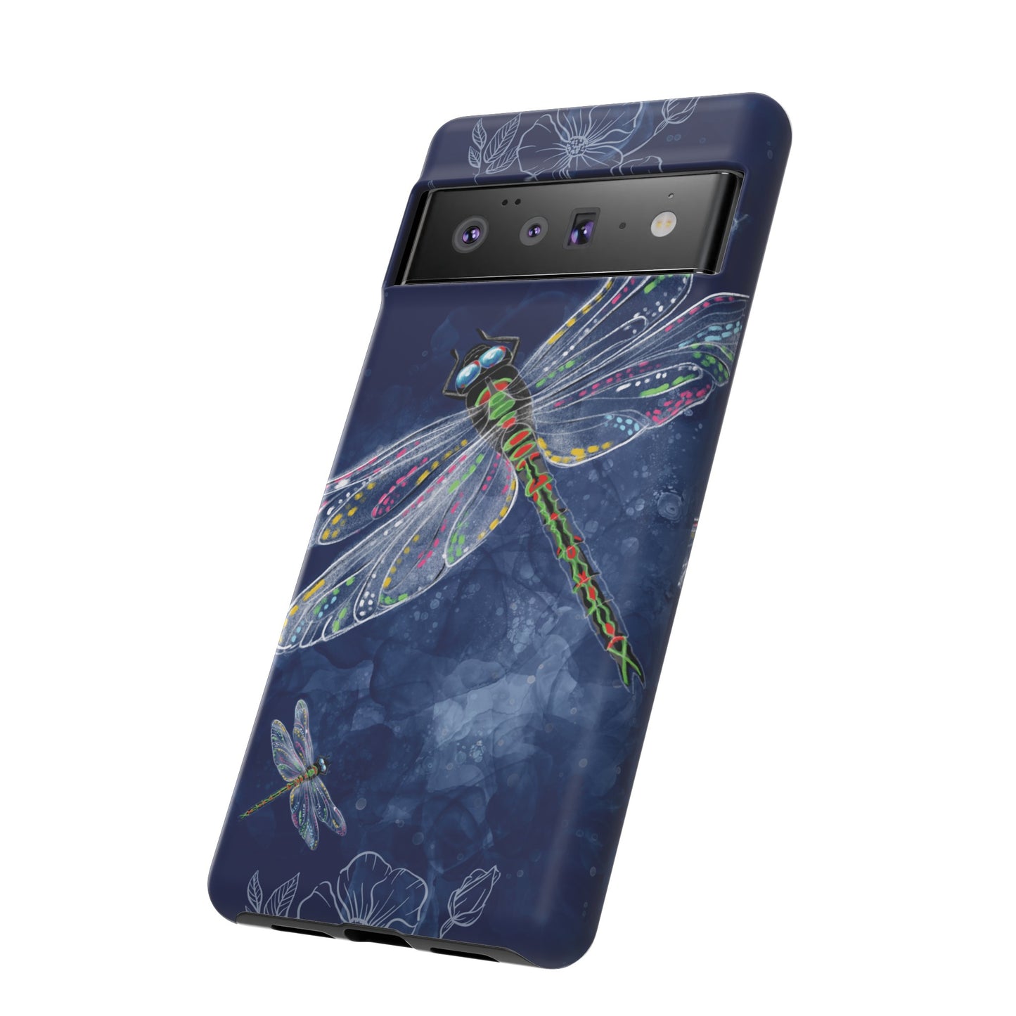 Dragonfly Wallpaper Phone Case | iPhone 15 Plus/ Pro, 14, 13, 12| Google Pixel 7, Pro, 5| Samsung Galaxy S23 All Major Phone Models