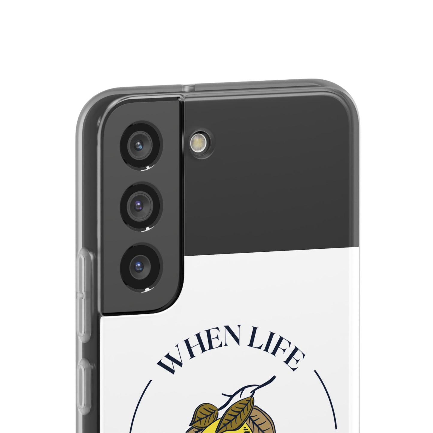 When Life Gives You Lemons Phone Case | iPhone 15 Plus/ Pro, 14, 13, 12| Samsung Galaxy S23 Models