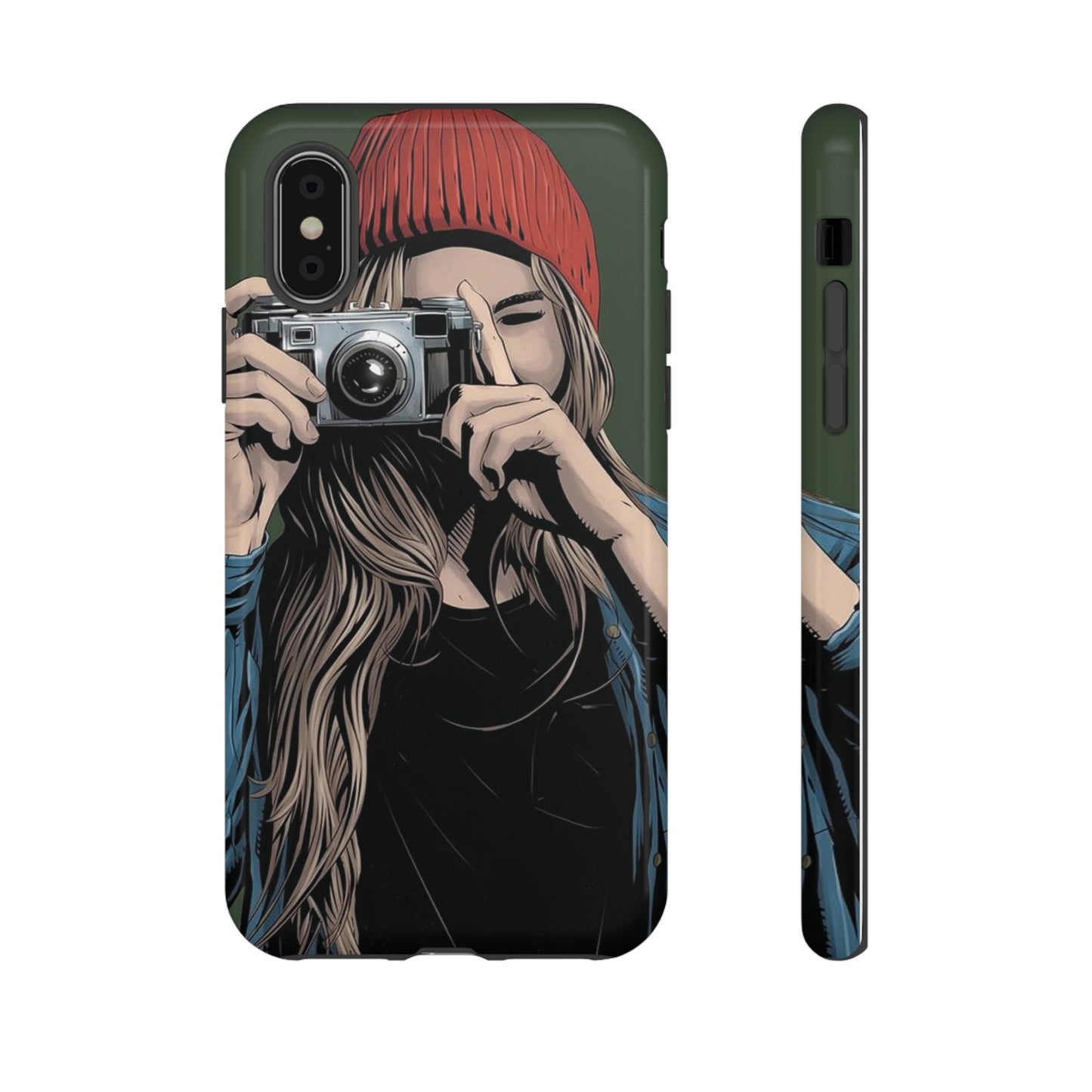 Camera Wallpaper Phone Case | iPhone 15 Plus/ Pro, 14, 13, 12| Google Pixel 7, Pro, 5| Samsung Galaxy S23 All Major Phone Models