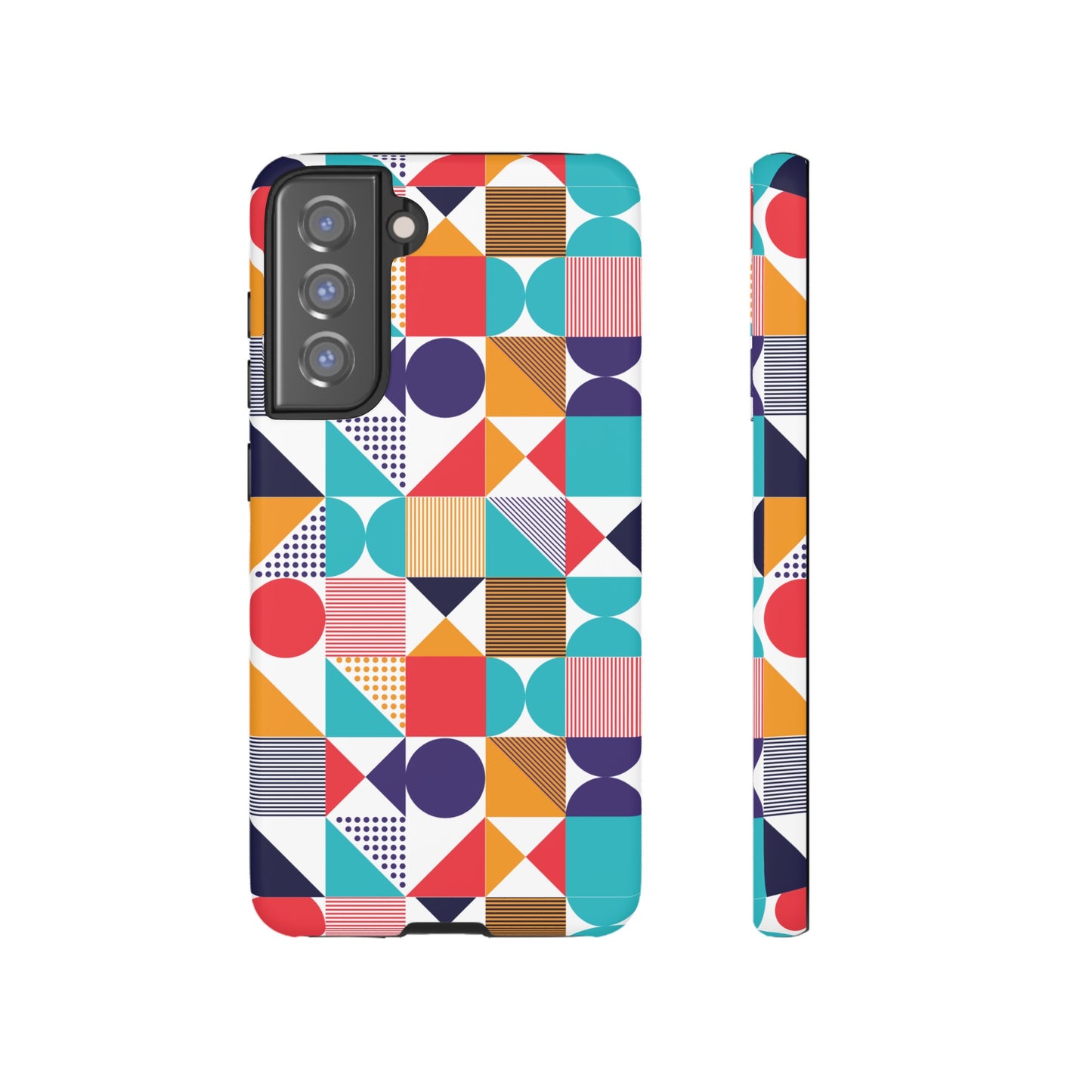 Geometric Patterned Wallpaper Phone Case | iPhone 15 Plus/ Pro, 14, 13, 12| Google Pixel 7, Pro, 5|Samsung Galaxy S23 All Major Phone Models