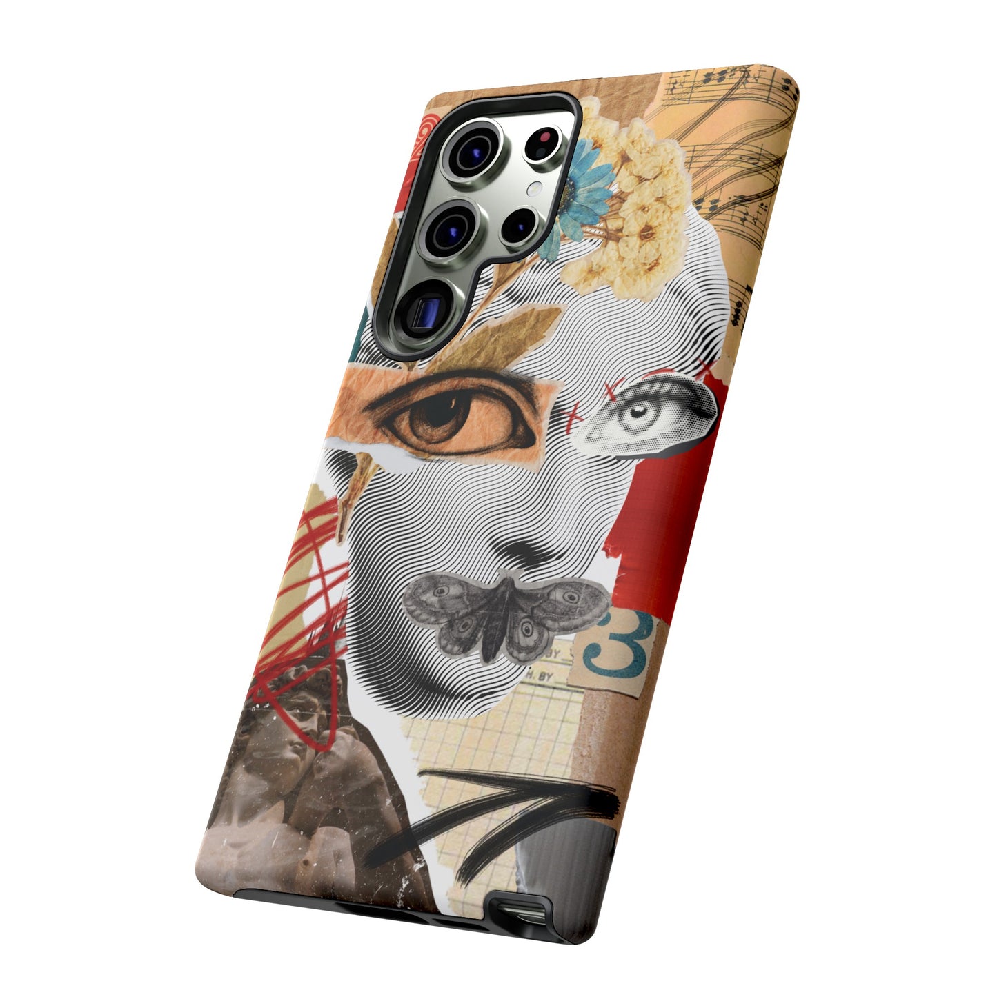 Woman Collage Wallpaper Phone Case | iPhone 15 Plus/ Pro, 14, 13, 12| Google Pixel 7, Pro, 5| Samsung Galaxy S23 All Major Phone Models