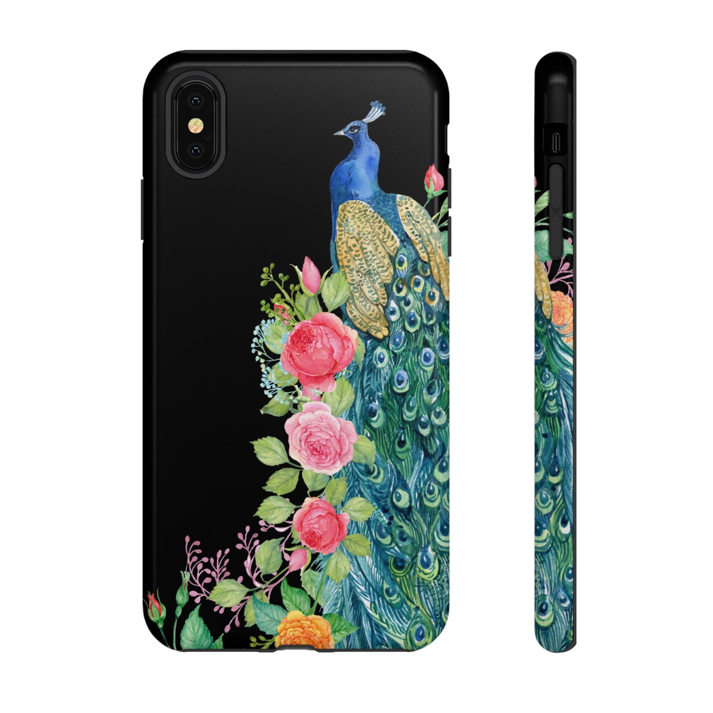 Peacock Wallpaper Phone Case | iPhone 15 Plus/ Pro, 14, 13, 12| Google Pixel 7, Pro, 5| Samsung Galaxy S23 All Major Phone Models