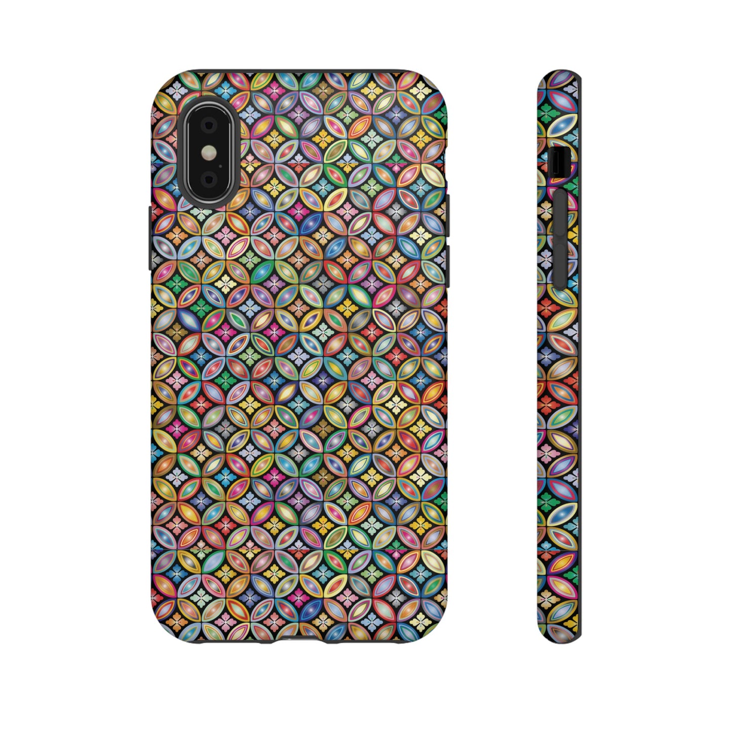 Geometric Pattern Wallpaper Phone Case | iPhone 15 Plus/ Pro, 14, 13, 12| Google Pixel 7, Pro, 5| Samsung Galaxy S23 All Major Phone Models