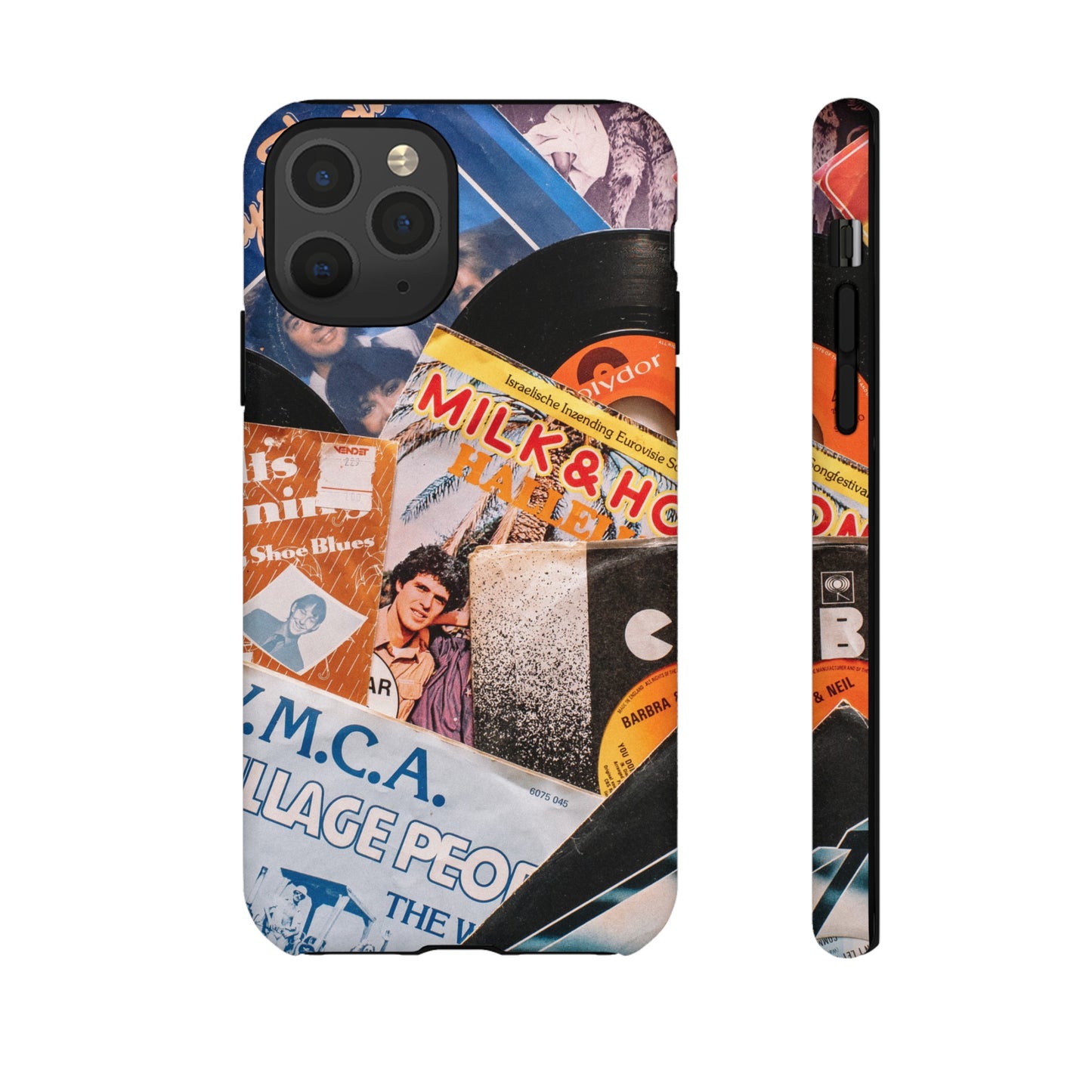 Retro Vinyl Wallpaper Phone Case | iPhone 15 Plus/ Pro, 14, 13, 12| Google Pixel 7, Pro, 5| Samsung Galaxy S23 All Major Phone Models