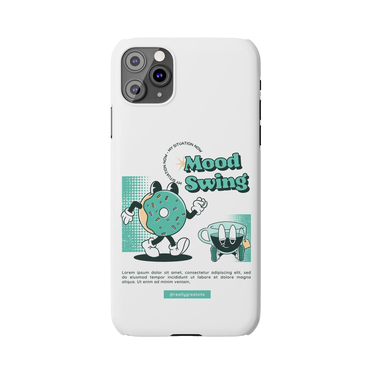 Mood Swing Phone Case | iPhone 15 Plus/ Pro, 14, 13, 12|