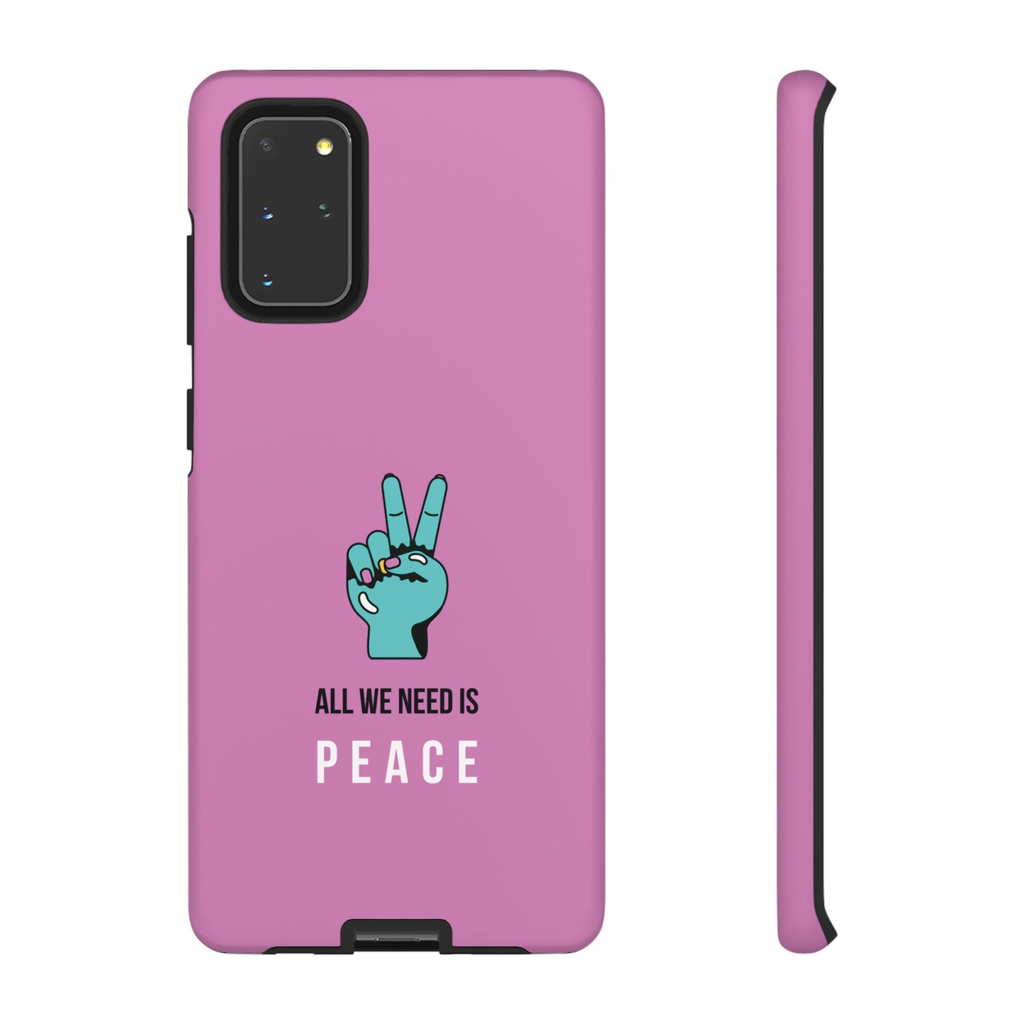 All We Need Is Peace Wallpaper Phone Case | iPhone 15 Plus/ Pro, 14, 13, 12| Google Pixel 7, Pro, 5| Samsung Galaxy S23 All Major Phone Models