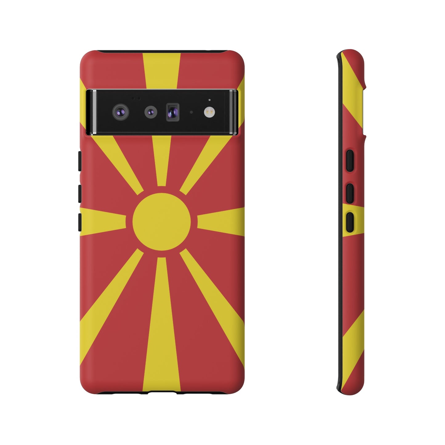 Macedonia Flag Phone Case | iPhone 15 Plus/ Pro, 14, 13, 12| Google Pixel 7, Pro, 5| Samsung Galaxy S23 All Major Phone Models