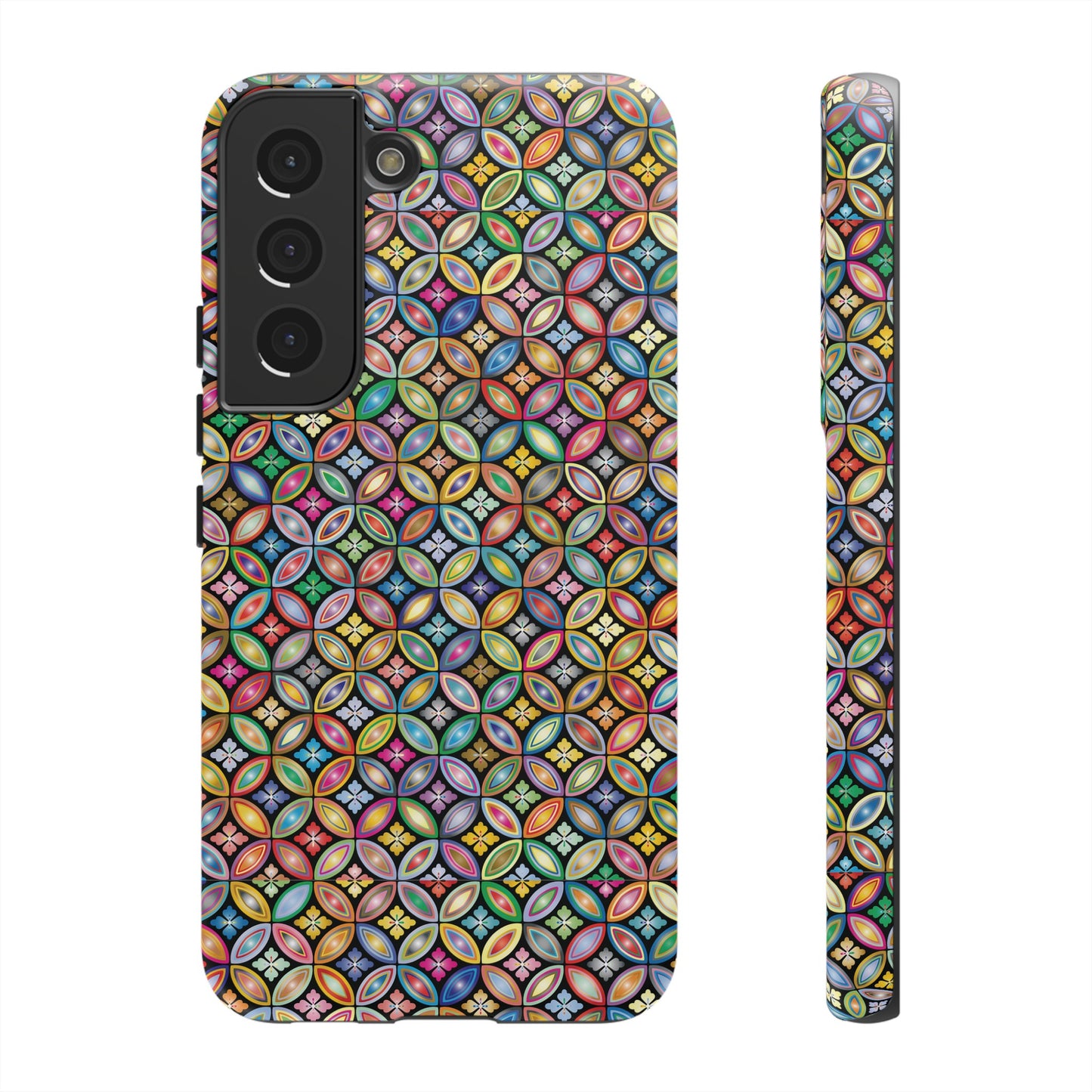 Geometric Pattern Wallpaper Phone Case | iPhone 15 Plus/ Pro, 14, 13, 12| Google Pixel 7, Pro, 5| Samsung Galaxy S23 All Major Phone Models