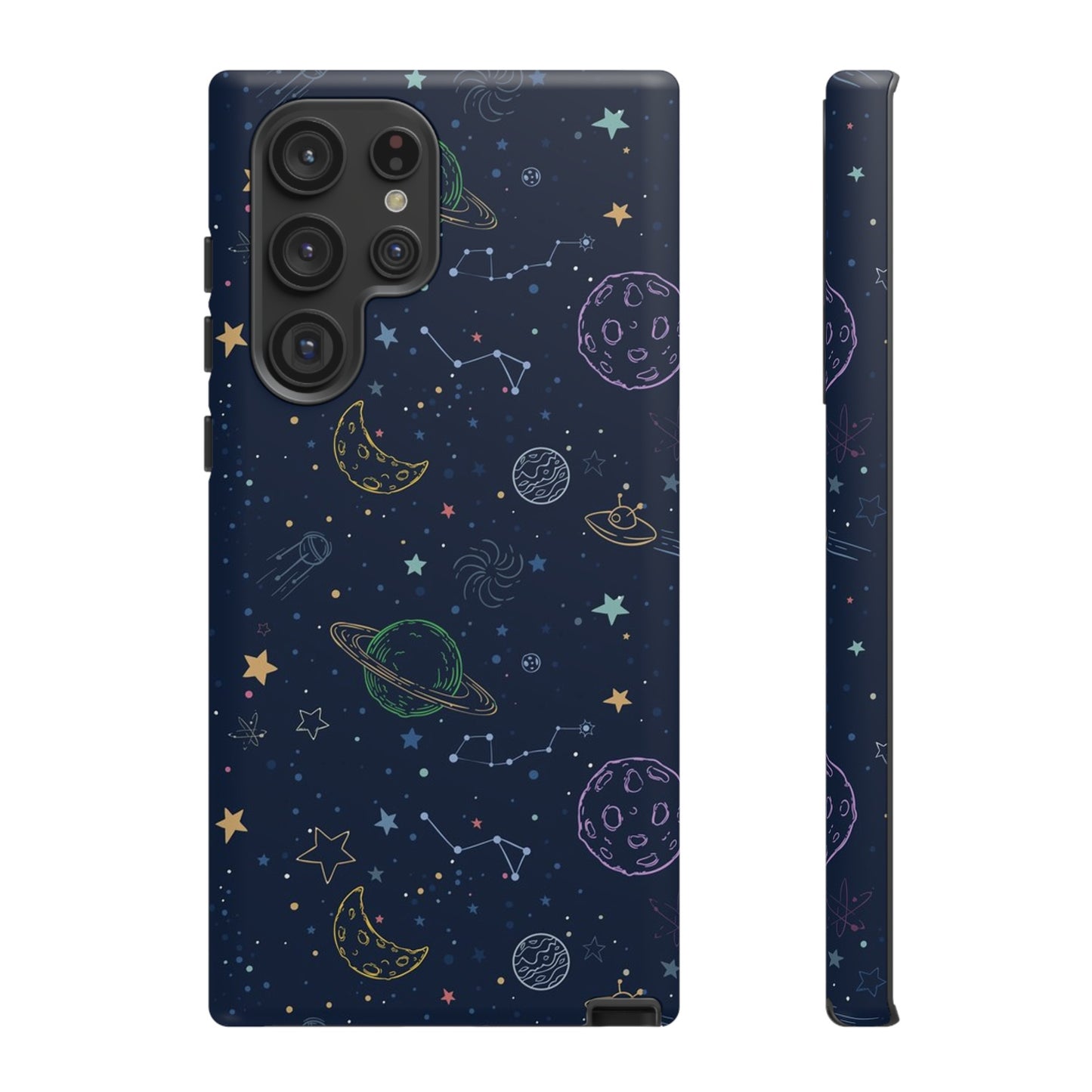 Space Galaxy Wallpaper Phone Case | iPhone 15 Plus/ Pro, 14, 13, 12| Google Pixel 7, Pro, 5| Samsung Galaxy S23 All Major Phone Models