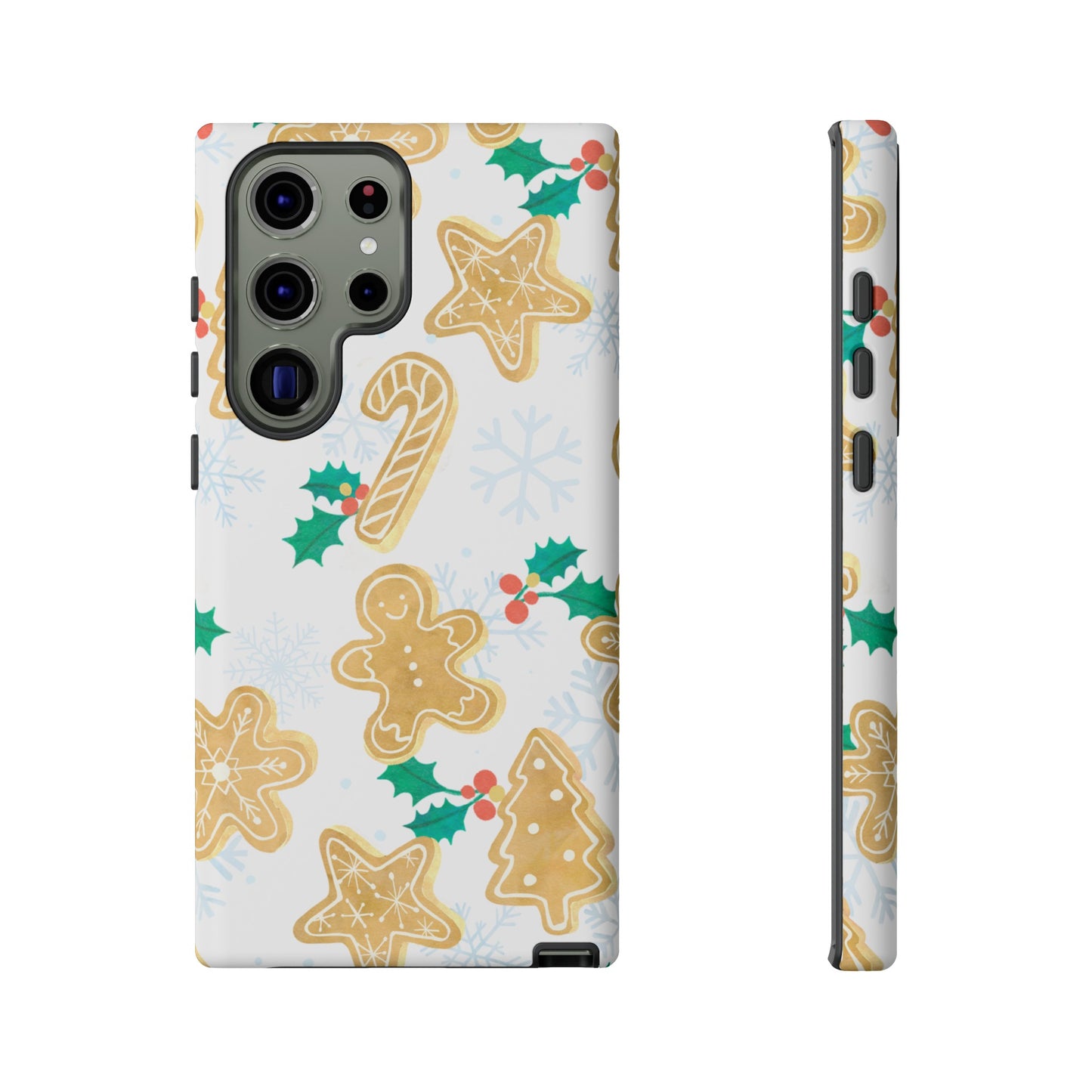 Gingerbread Wallpaper Phone Case | iPhone 15 Plus/ Pro, 14, 13, 12| Google Pixel 7, Pro, 5| Samsung Galaxy S23 All Major Phone Models