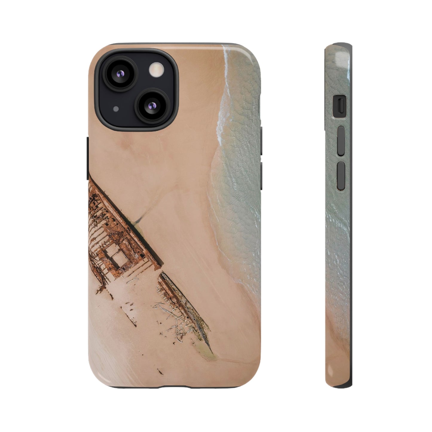 Fraser Island Shipwreck Wallpaper Phone Case | iPhone 15 Plus/ Pro, 14, 13, 12| Google Pixel 7, Pro, 5| Samsung Galaxy S23 All Major Phone Models