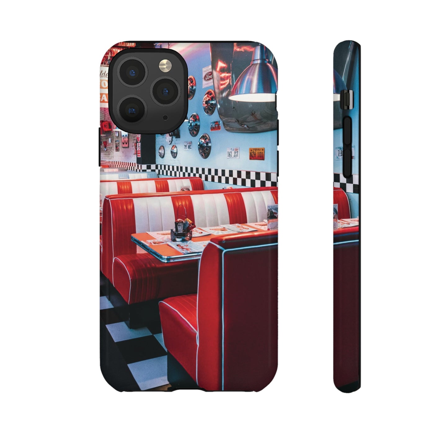 Diner Wallpaper Phone Case | iPhone 15 Plus/ Pro, 14, 13, 12| Google Pixel 7, Pro, 5| Samsung Galaxy S23 All Major Phone Models