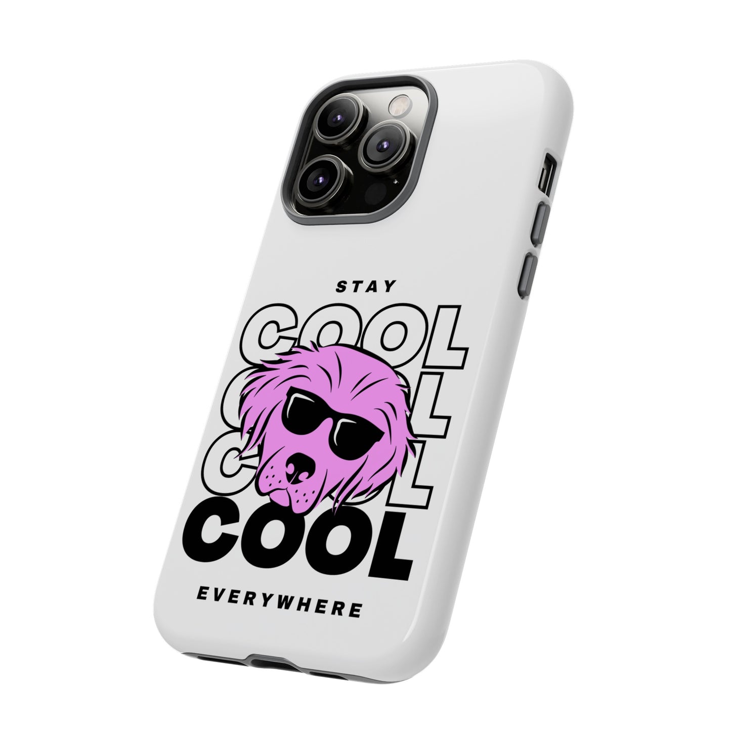 Stay Cool Phone Case | iPhone 15 Plus/ Pro, 14, 13, 12| Google Pixel 7, Pro, 5| Samsung Galaxy S23 All Major Phone Models