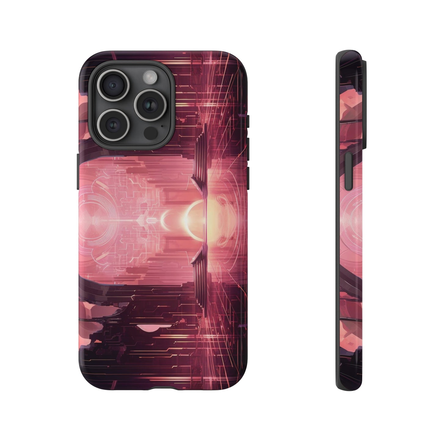 Sci-Fi Hall Wallpaper Phone Case | iPhone 15 Plus/ Pro, 14, 13, 12| Google Pixel 7, Pro, 5| Samsung Galaxy S23 All Major Phone Models