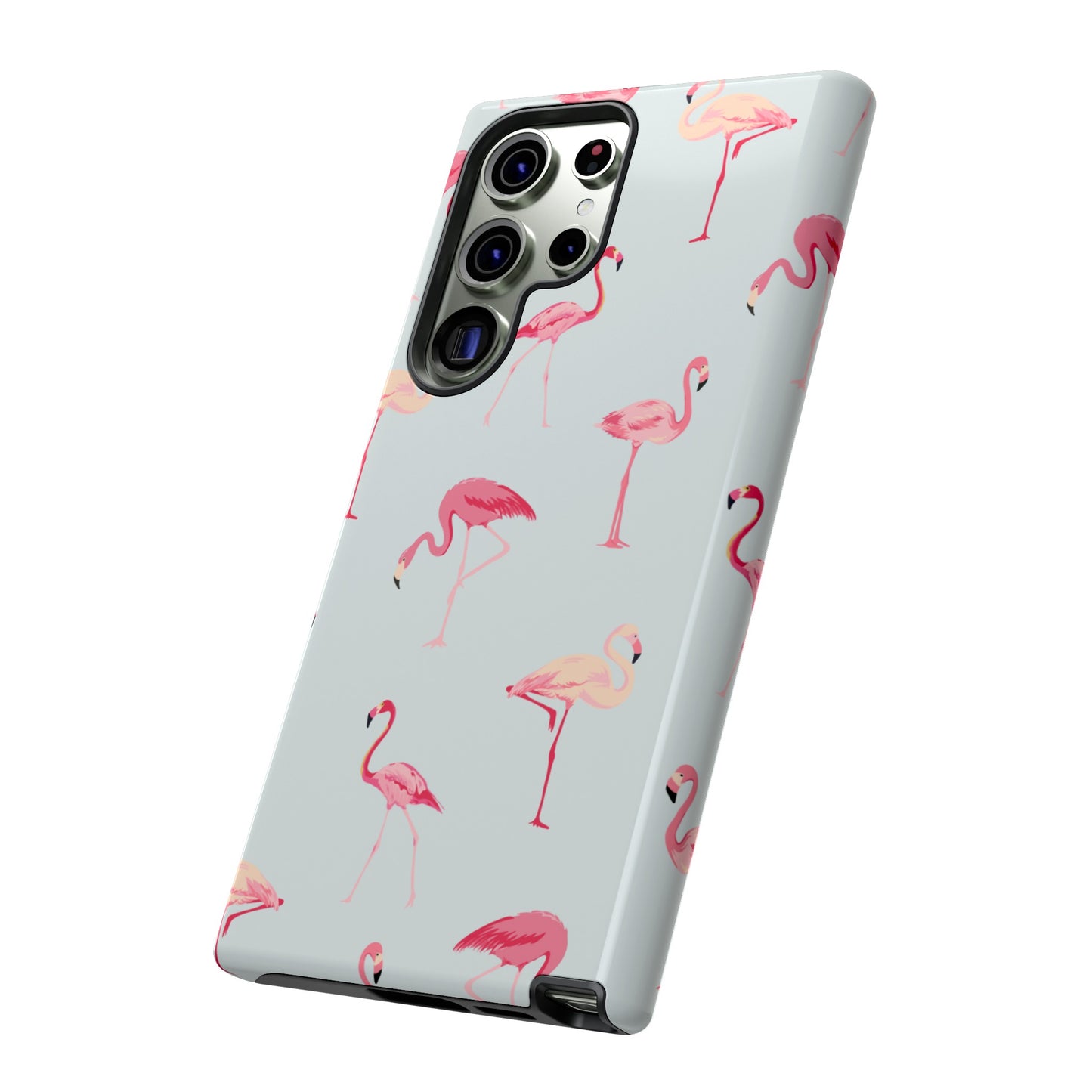 Flamingo Wallpaper Phone Case | iPhone 15 Plus/ Pro, 14, 13, 12| Google Pixel 7, Pro, 5| Samsung Galaxy S23 All Major Phone Models