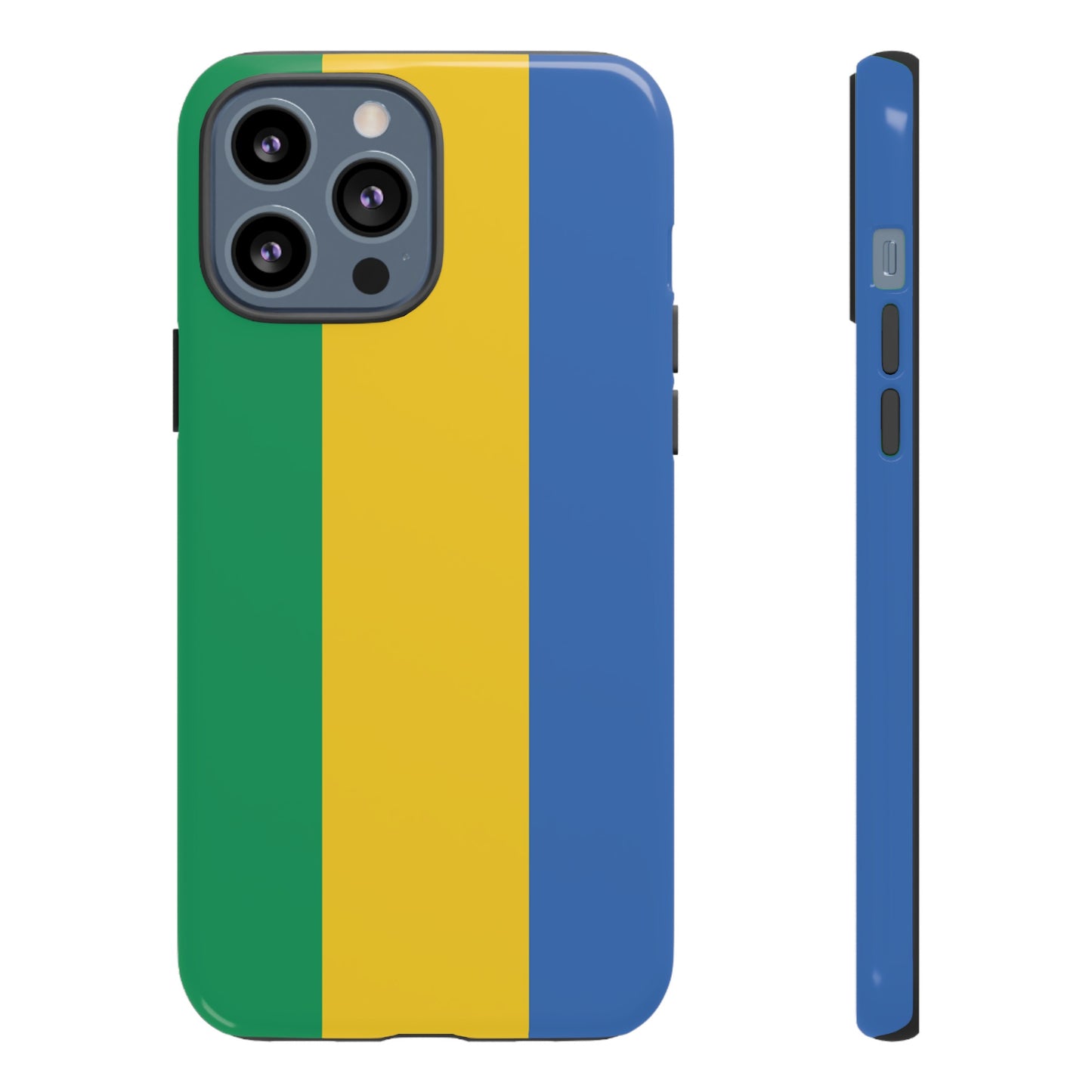 Gabon Flag Phone Case | iPhone 15 Plus/ Pro, 14, 13, 12| Google Pixel 7, Pro, 5| Samsung Galaxy S23 All Major Phone Models