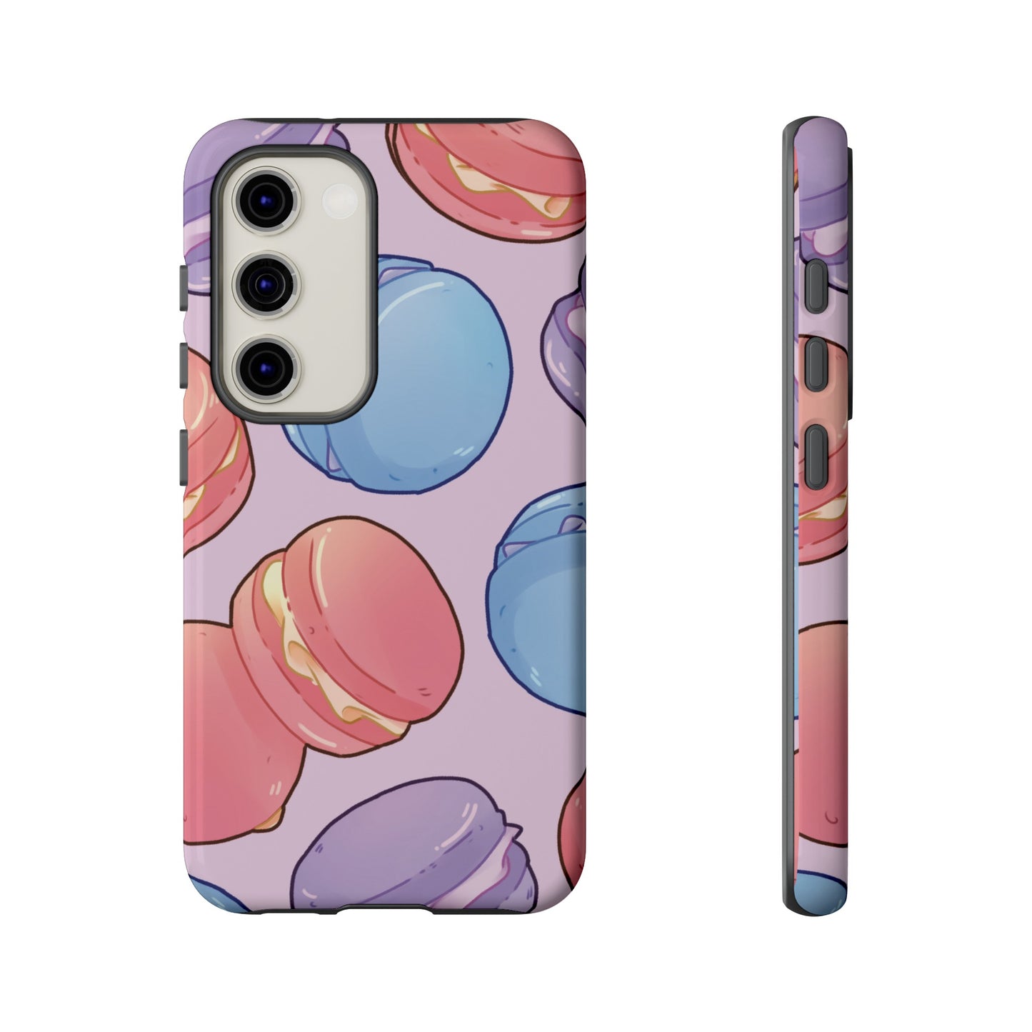 Macaron Wallpaper Phone Case | iPhone 15 Plus/ Pro, 14, 13, 12| Google Pixel 7, Pro, 5| Samsung Galaxy S23 All Major Phone Models