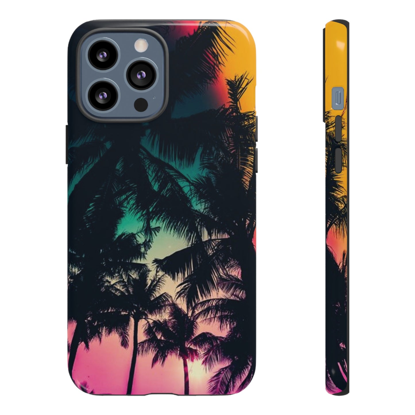 Palm Trees Wallpaper Phone Case | iPhone 15 Plus/ Pro, 14, 13, 12| Google Pixel 7, Pro, 5| Samsung Galaxy S23 All Major Phone Models