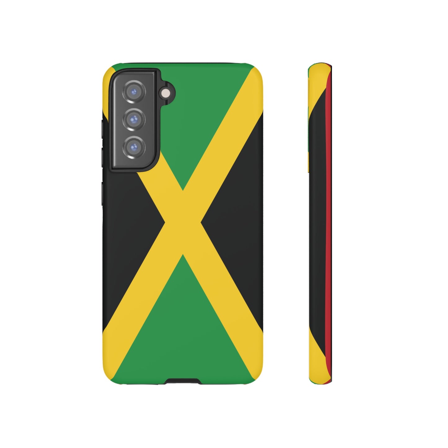 Jamaica Flag Phone Case | iPhone 15 Plus/ Pro, 14, 13, 12| Google Pixel 7, Pro, 5| Samsung Galaxy S23 All Major Phone Models