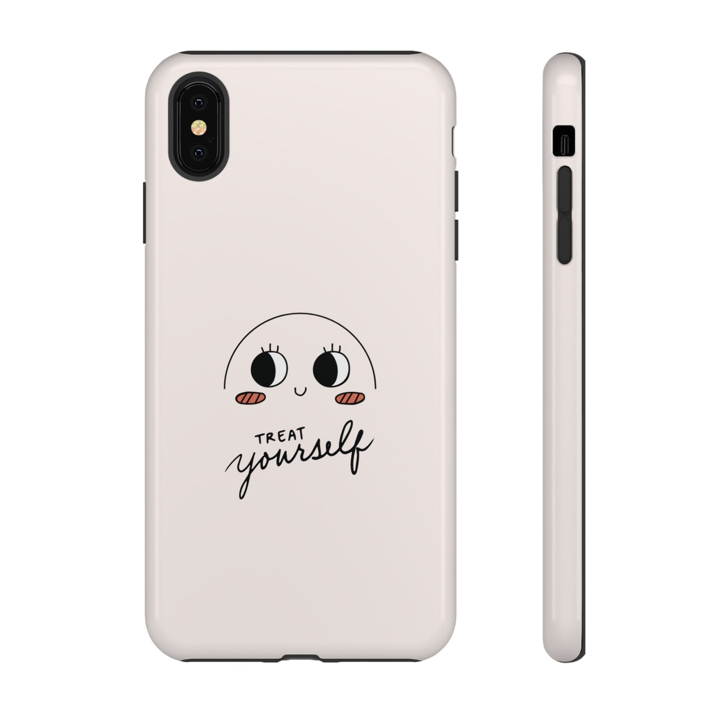 Treat Yourself Wallpaper Phone Case | iPhone 15 Plus/ Pro, 14, 13, 12| Google Pixel 7, Pro, 5| Samsung Galaxy S23 All Major Phone Models