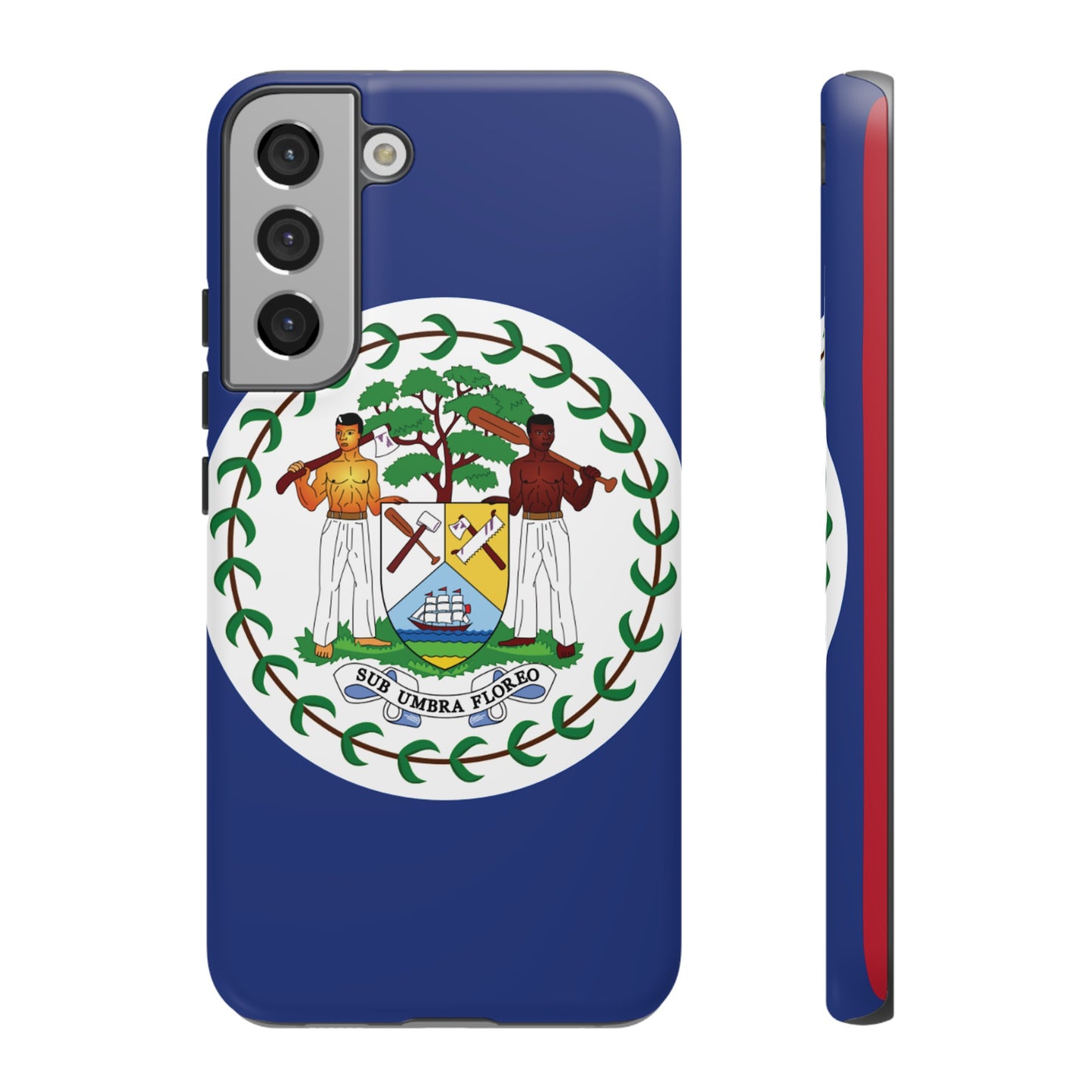 Belize Flag Phone Case | iPhone 15 Plus/ Pro, 14, 13, 12| Google Pixel 7, Pro, 5| Samsung Galaxy S23 All Major Phone Models