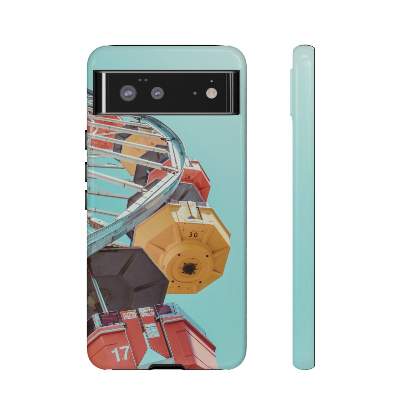 Ferris Wheel Wallpaper Phone Case | iPhone 15 Plus/ Pro, 14, 13, 12| Google Pixel 7, Pro, 5| Samsung Galaxy S23 All Major Phone Models